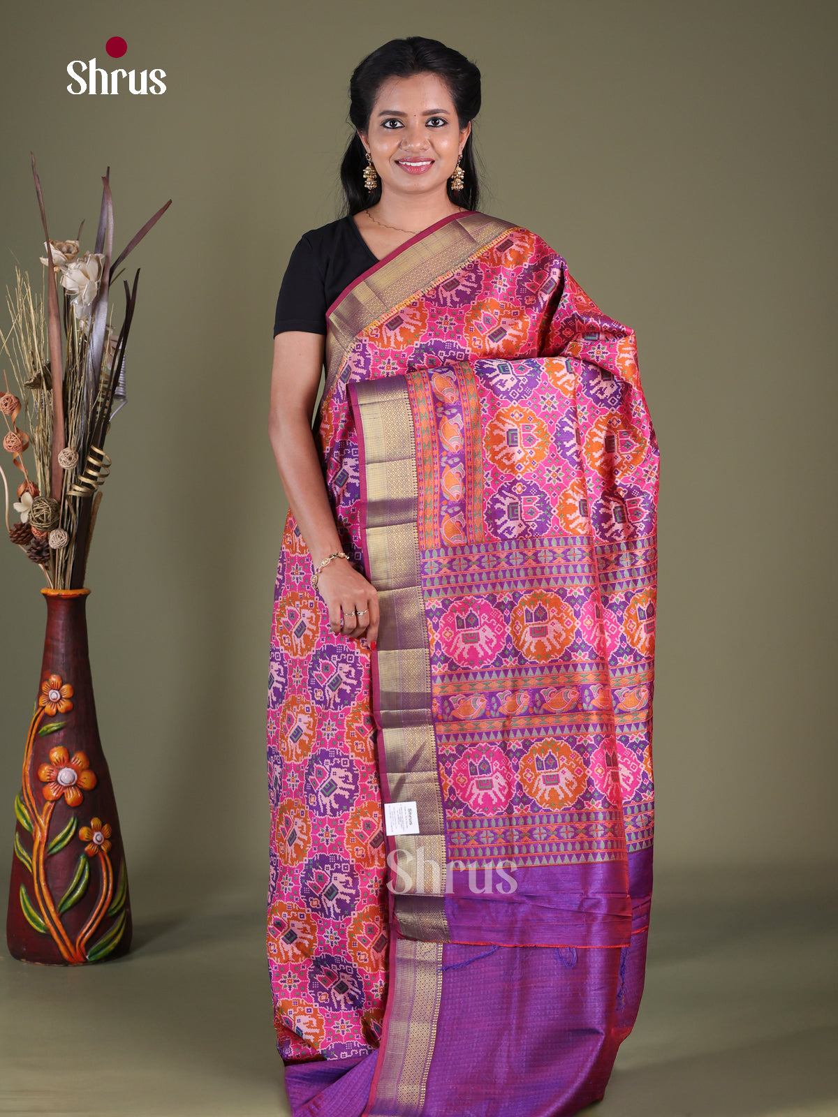 Semi Patola Saree -EGS21215