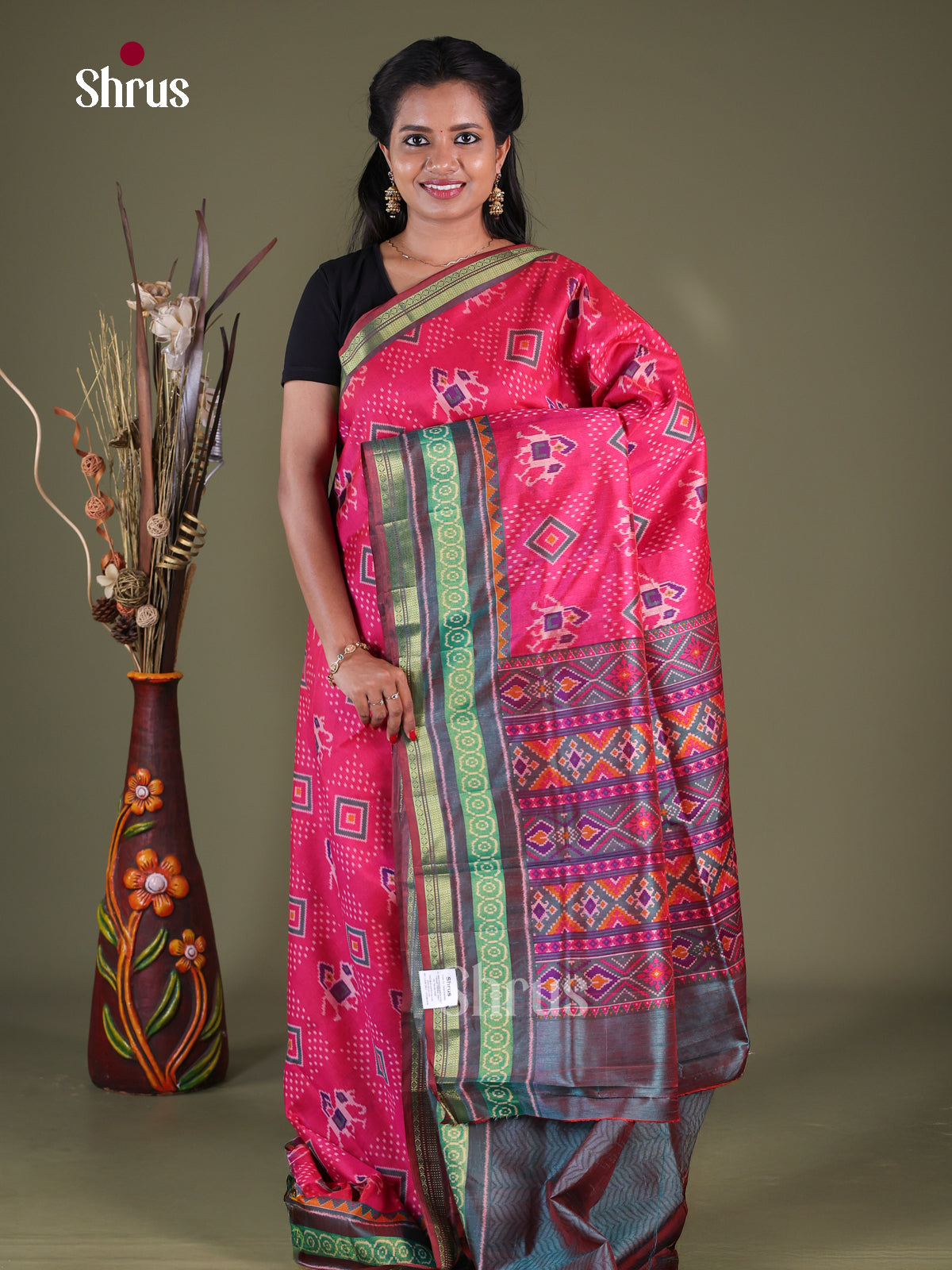 Semi Patola Saree -EGS21218