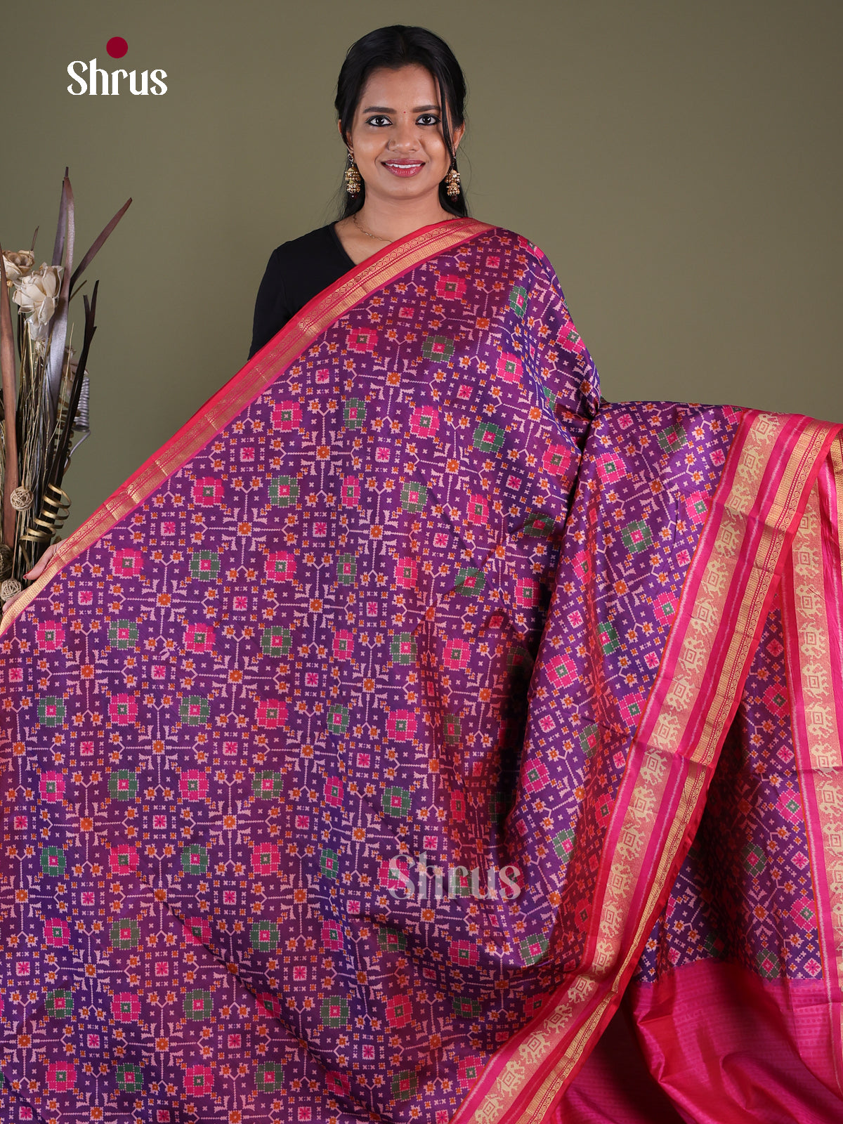 Semi Patola Saree -EGS21223