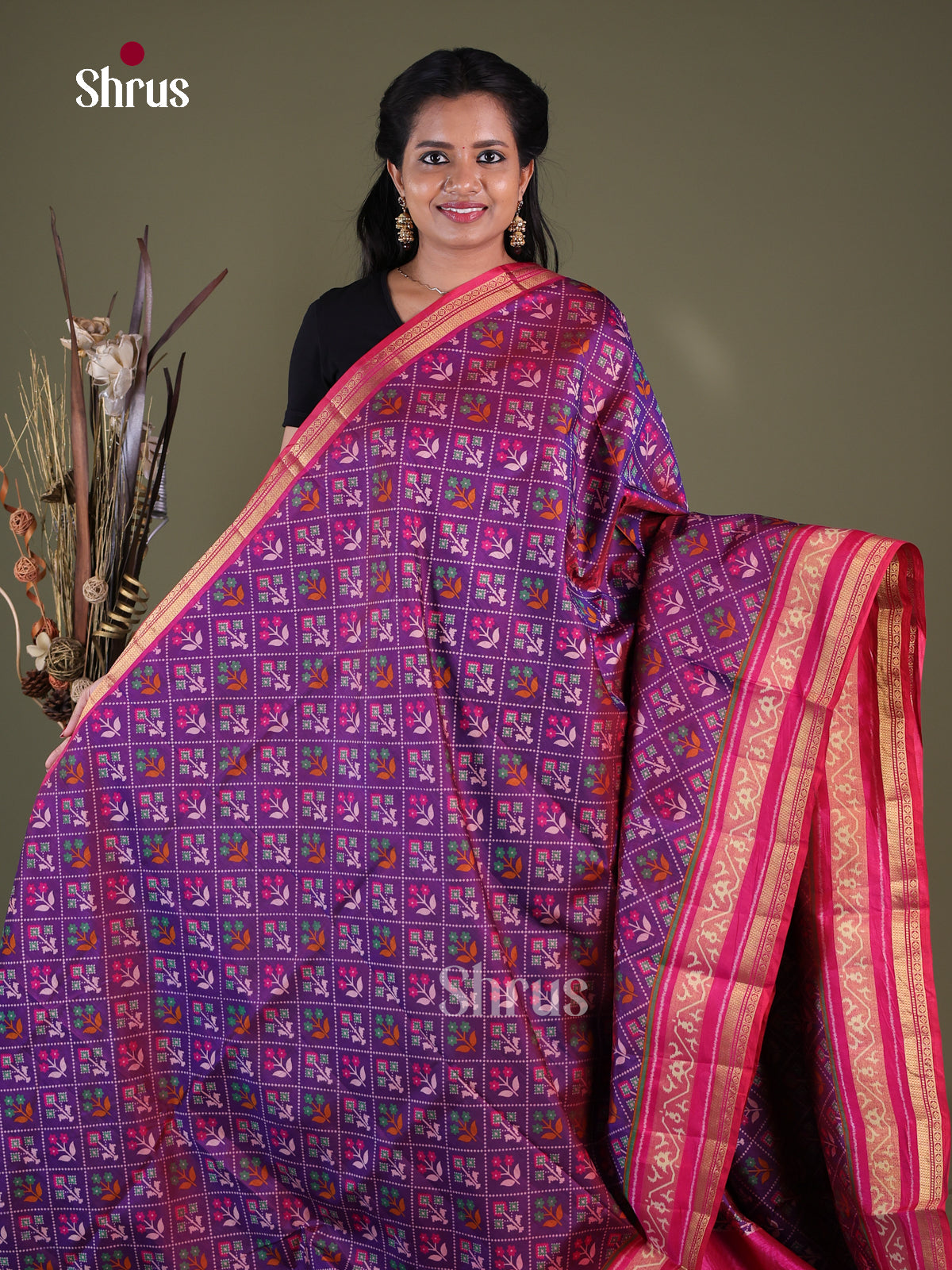 Semi Patola Saree -EGS21224