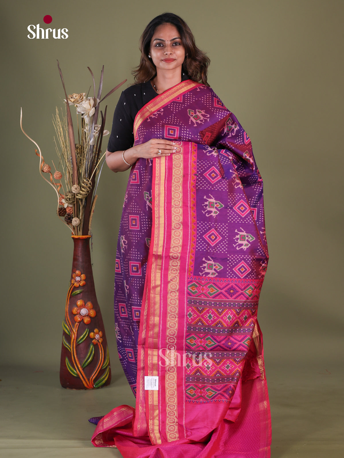 Semi Patola Saree -EGS21225
