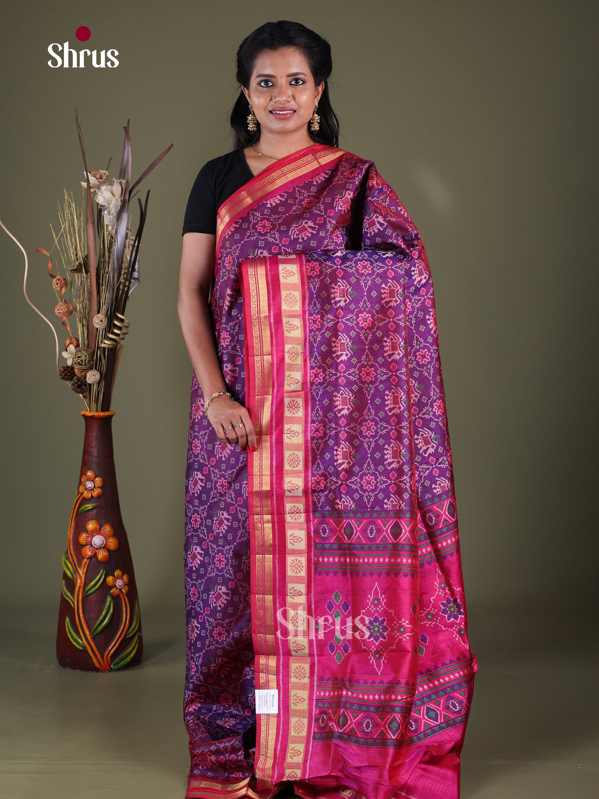 Semi Patola Saree -EGS21226