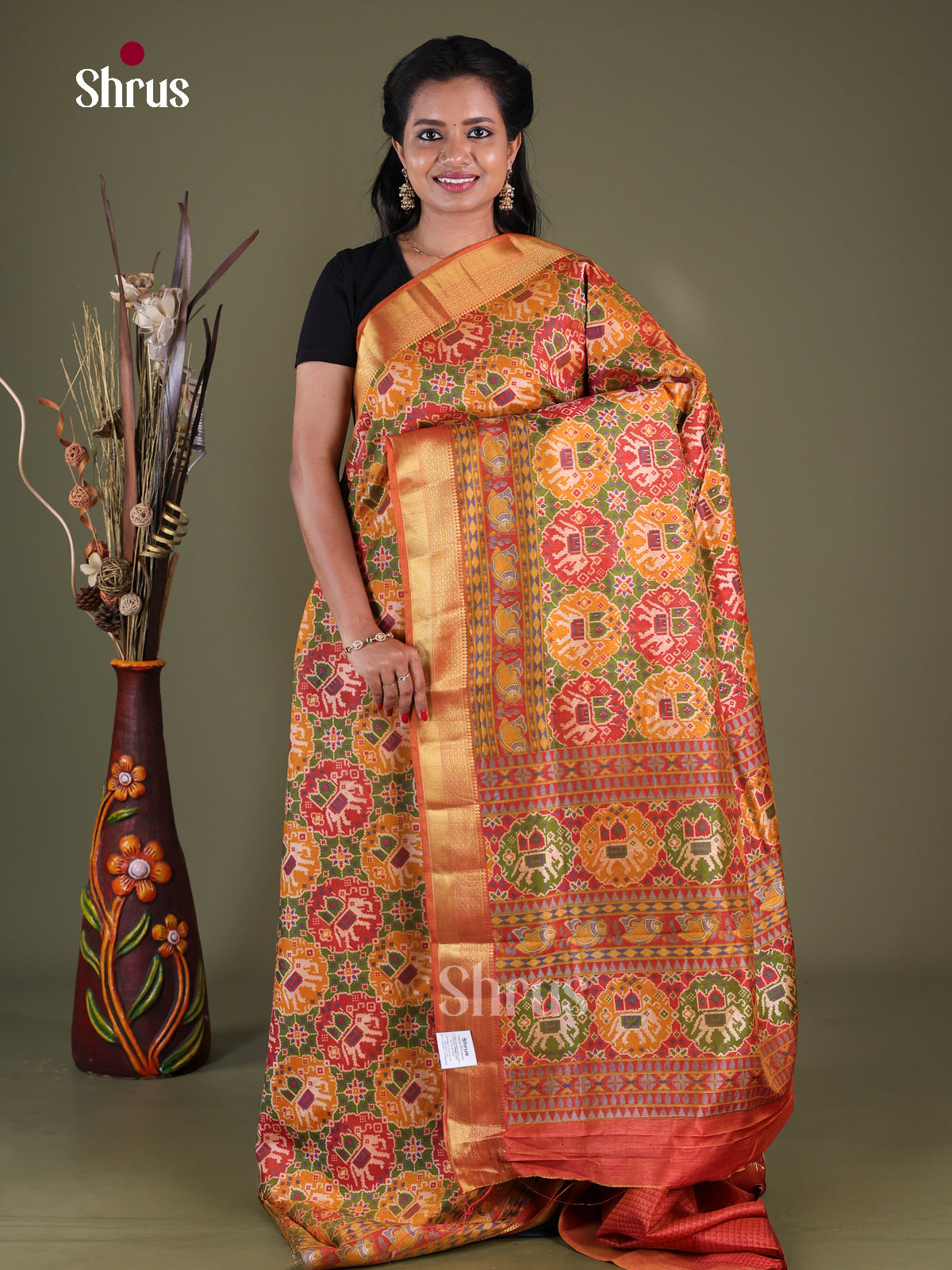 Semi Patola Saree -EGS21232