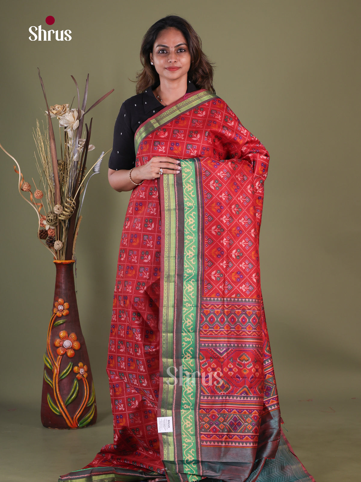 Semi Patola Saree -EGS21239