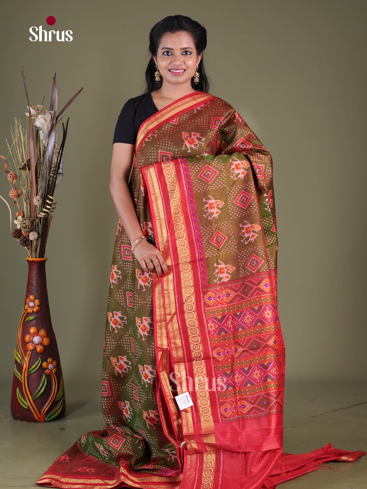 Semi Patola Saree -EGS21240