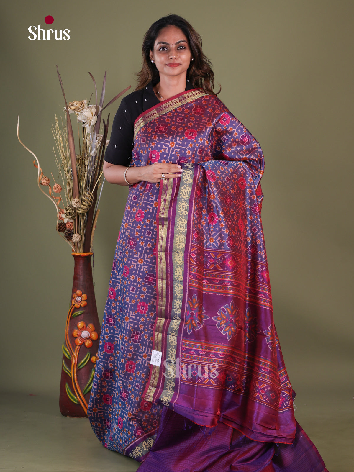 Semi Patola Saree -EGS21244