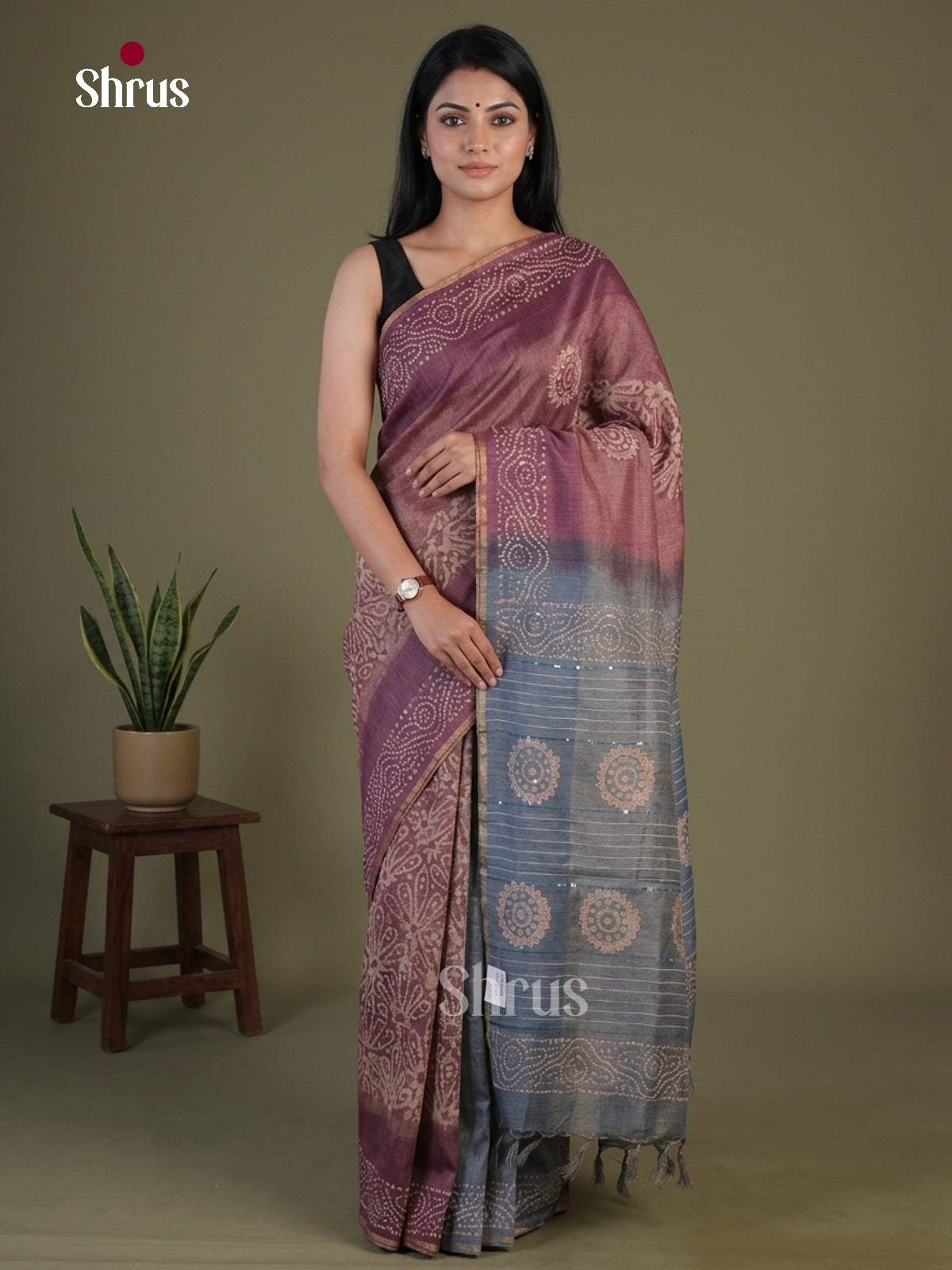 Semi Kantha Saree - EGS22095