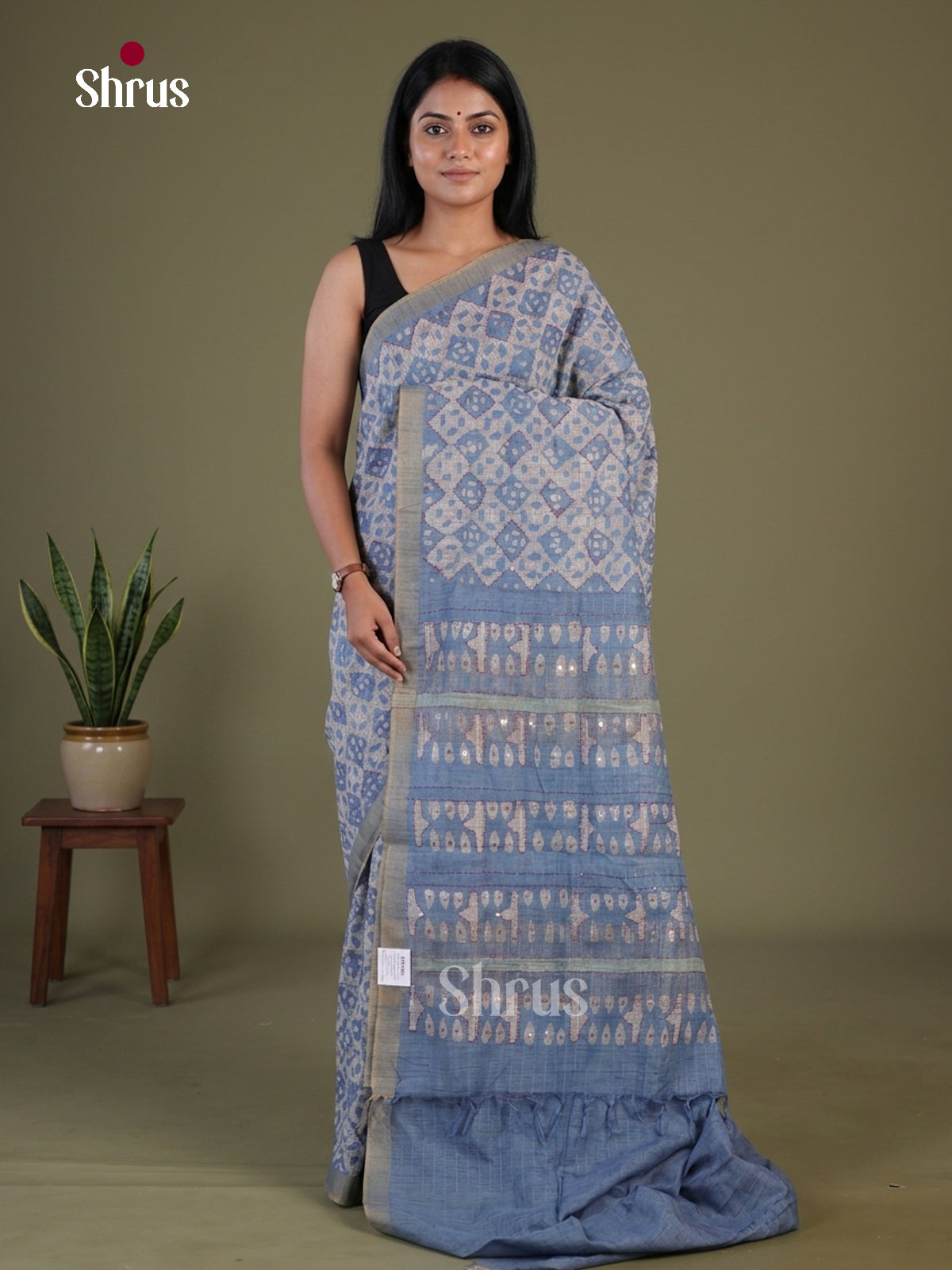 Semi Kantha Saree - EGS22100