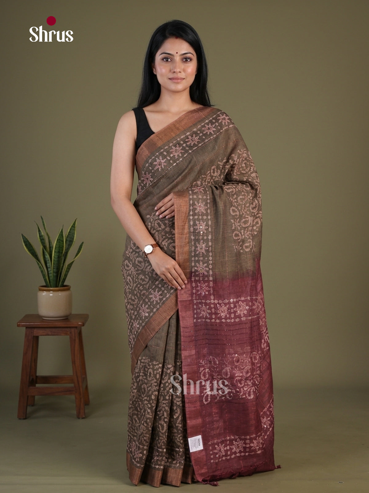 Semi Kantha Saree - EGS22121