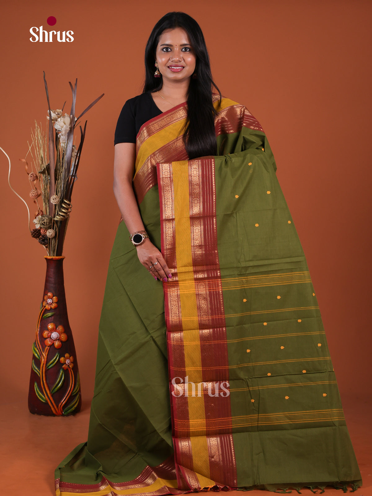 Chettinad Cotton Saree - EGS25001