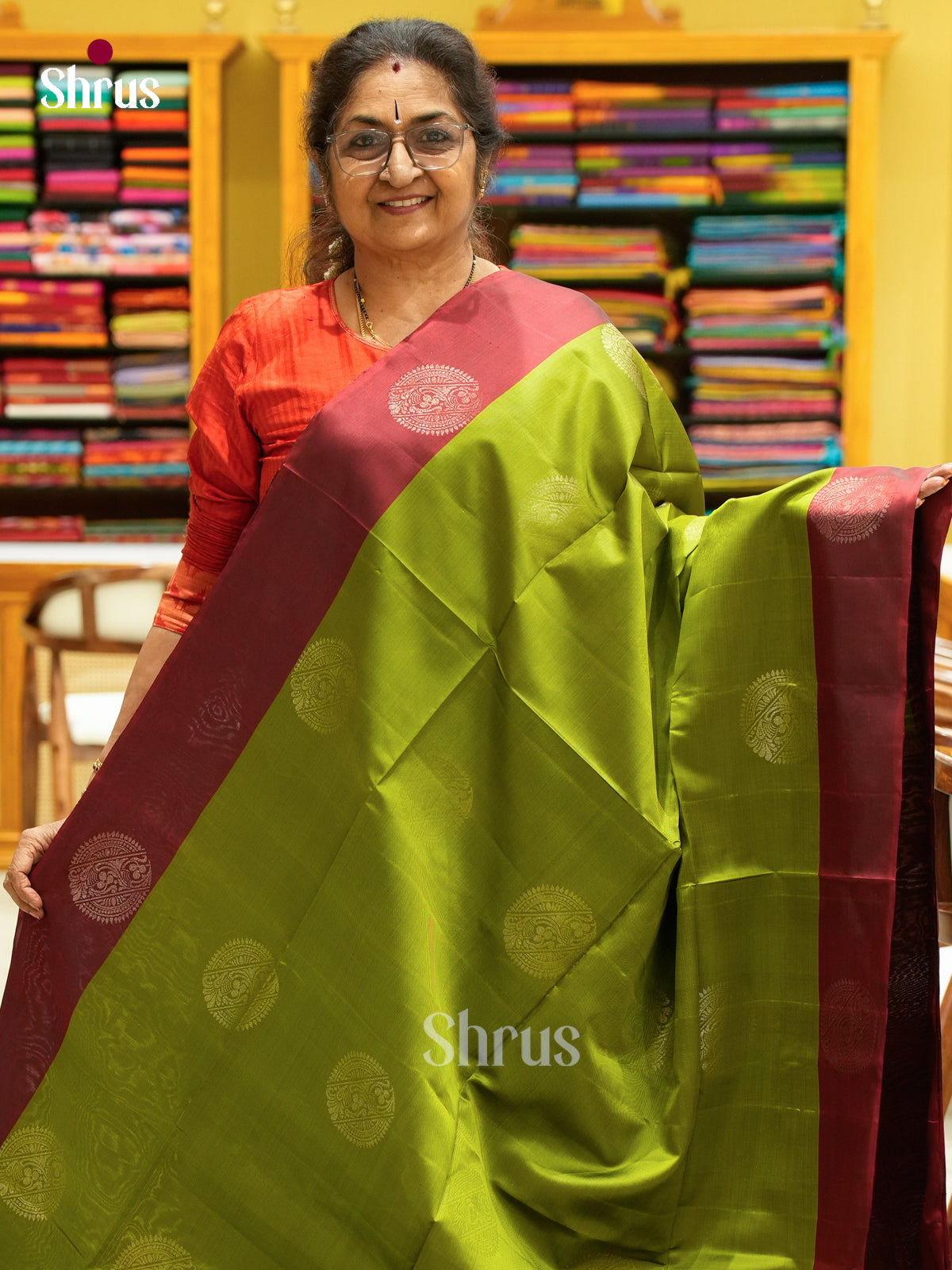 Softsilk-halfpure Saree - EGS27030 - Shop on Shrus.com