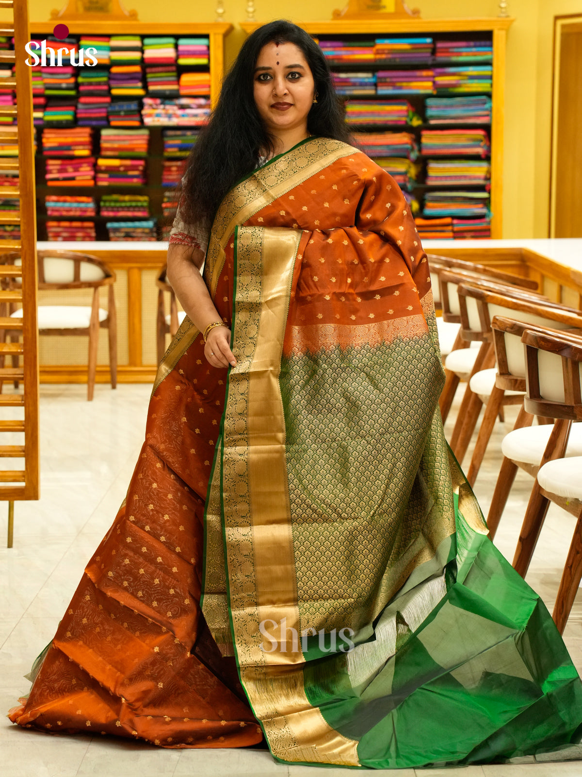 Kanchipuram-halfpure Saree - EH01069