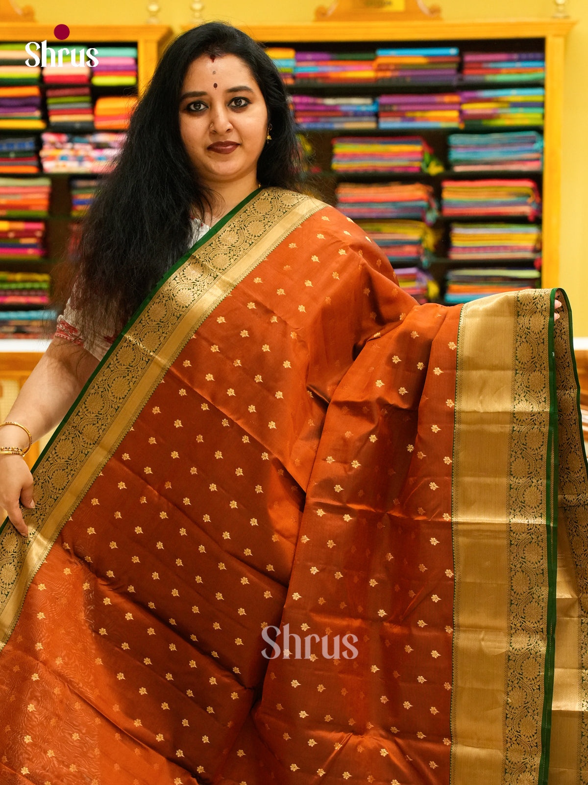 Kanchipuram-halfpure Saree - EH01069