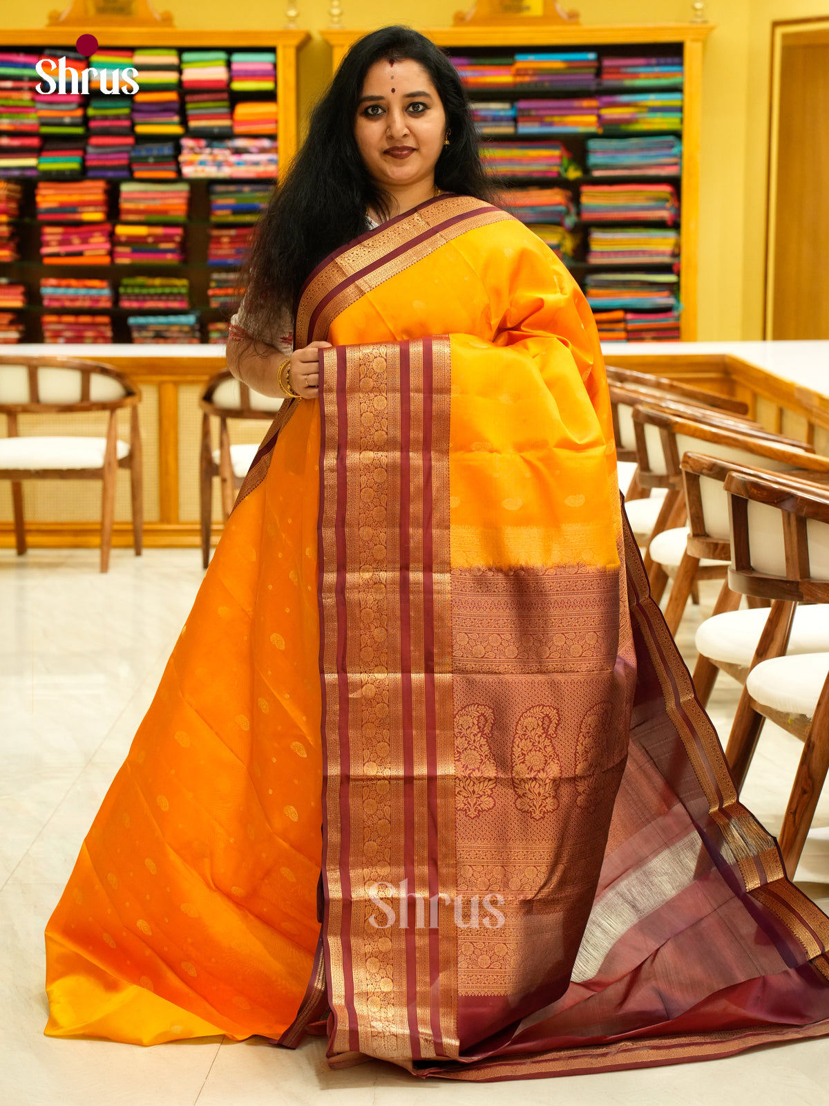 Kanchipuram-halfpure Saree - EH01070