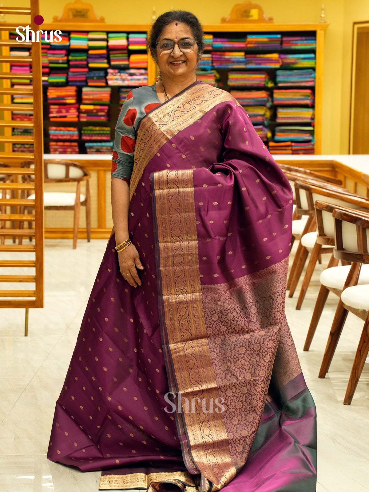 Kanchipuram-halfpure Saree - EH01071
