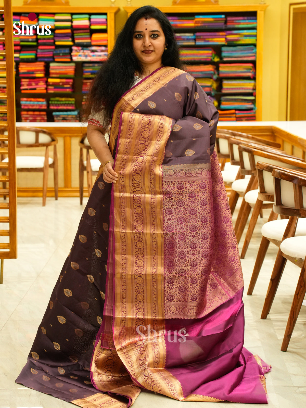 Kanchipuram-halfpure Saree - EH01072