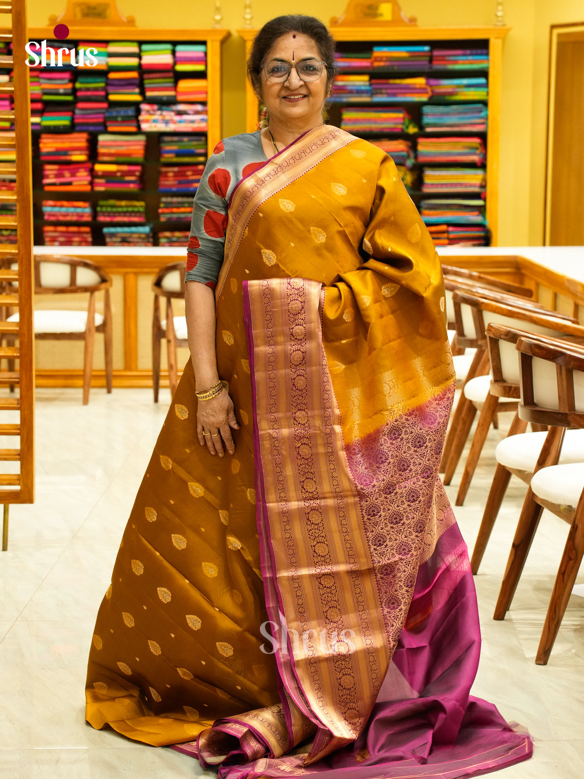 Kanchipuram-halfpure Saree - EH01073