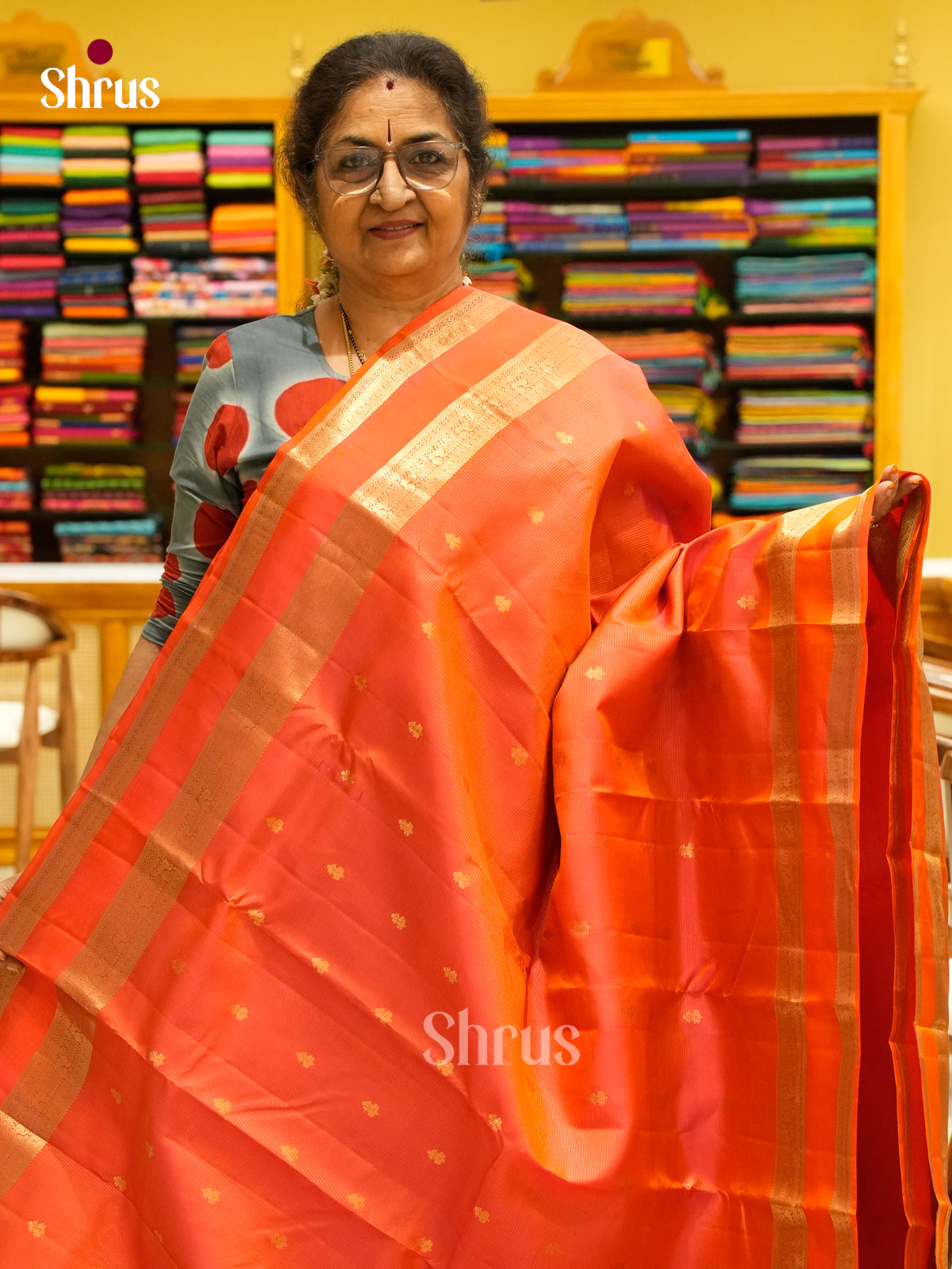 Kanchipuram-halfpure Saree - EH01076