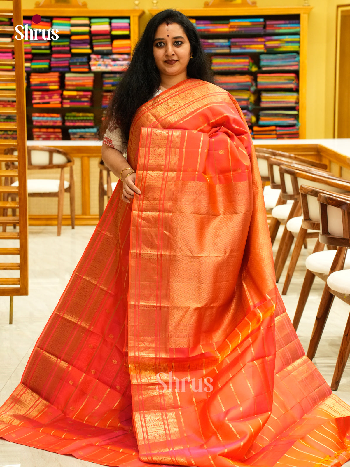 Kanchipuram-halfpure Saree - EH01079