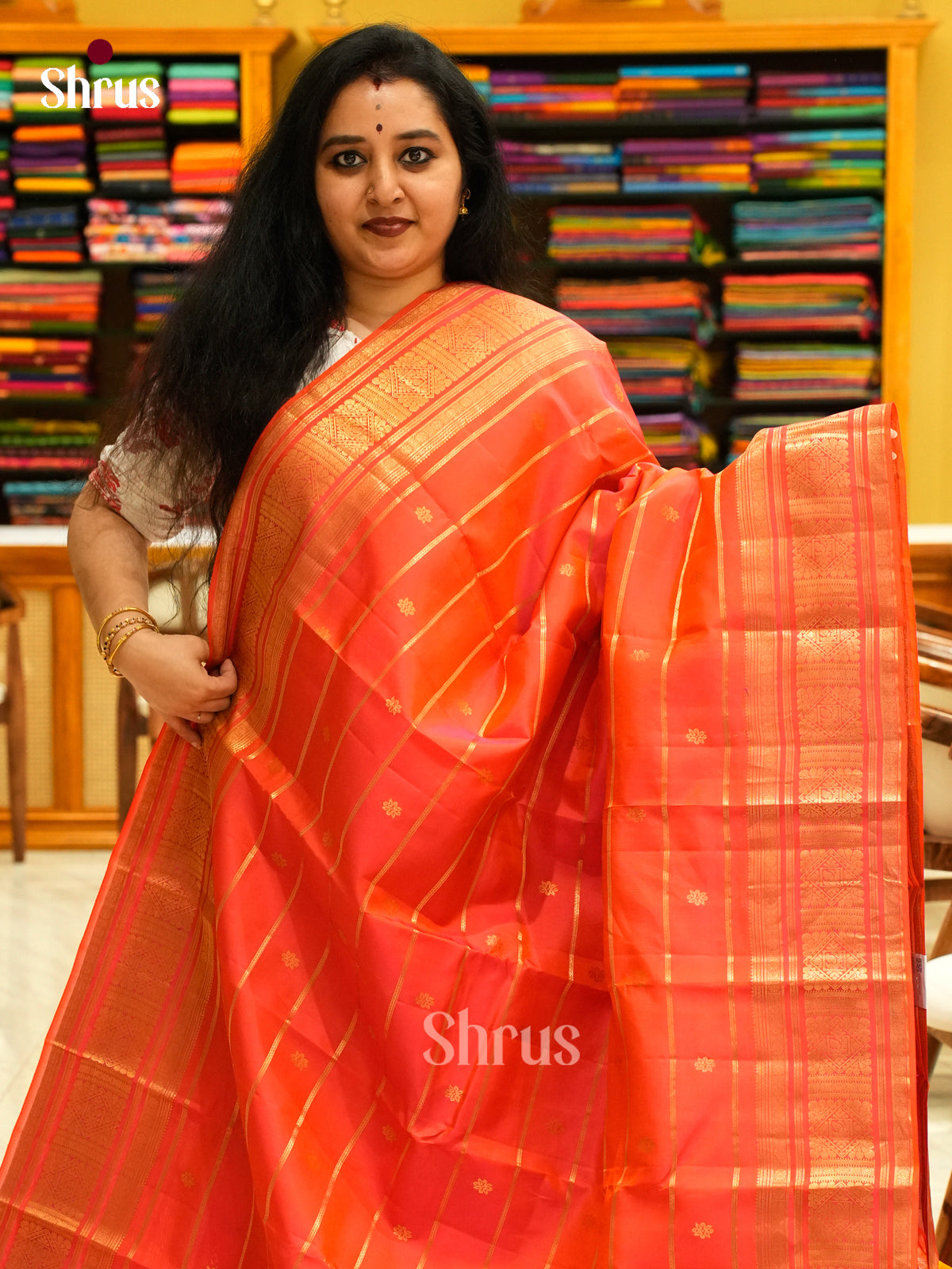 Kanchipuram-halfpure Saree - EH01079