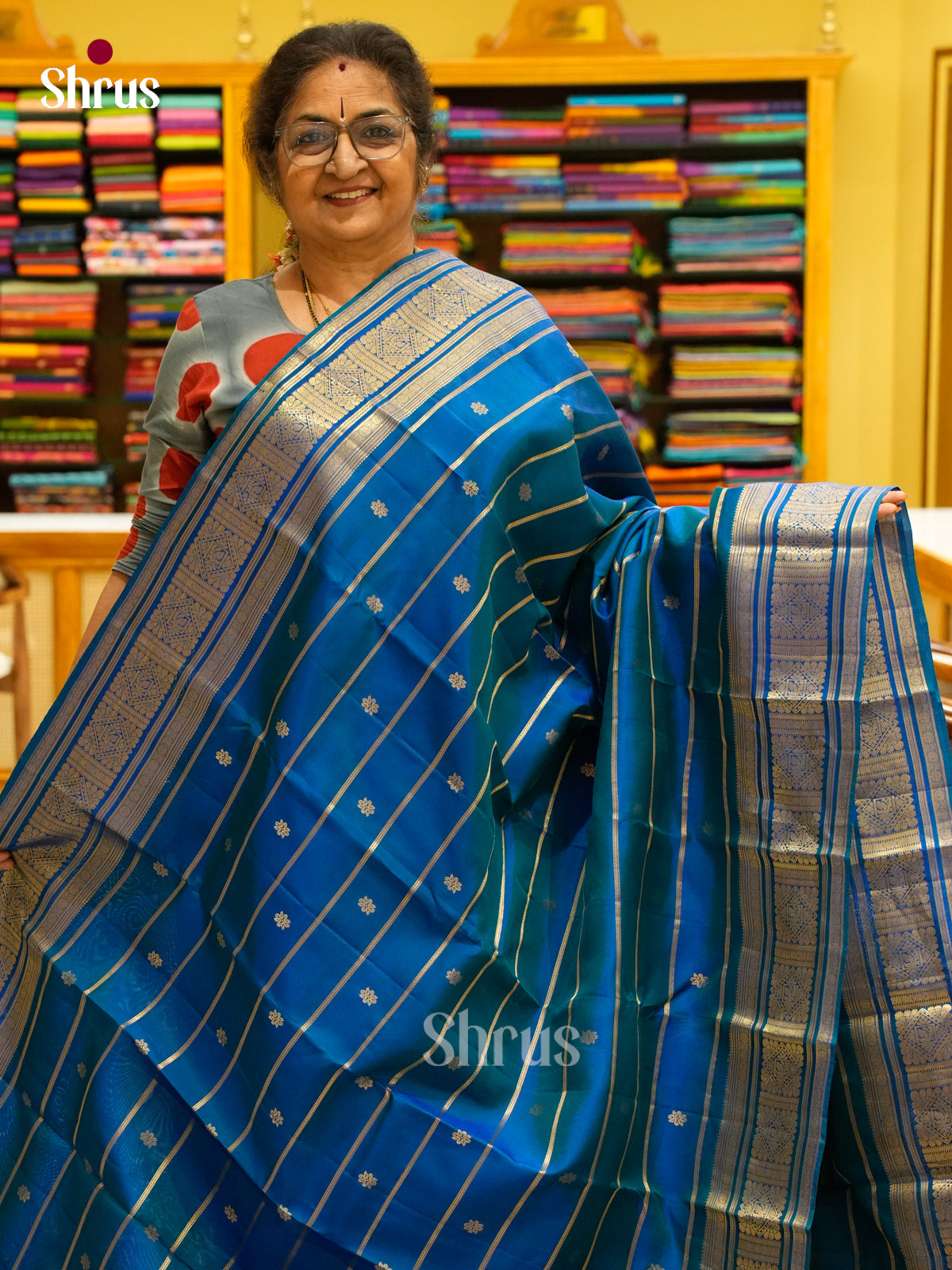 Kanchipuram-halfpure Saree - EH01080