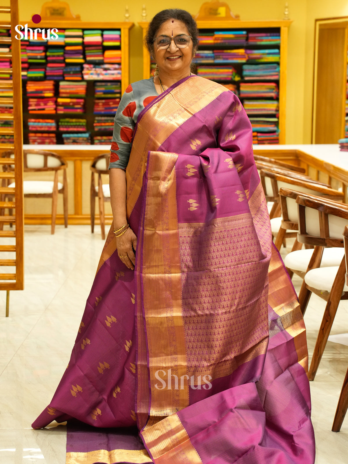 Kanchipuram-halfpure Saree - EH01081