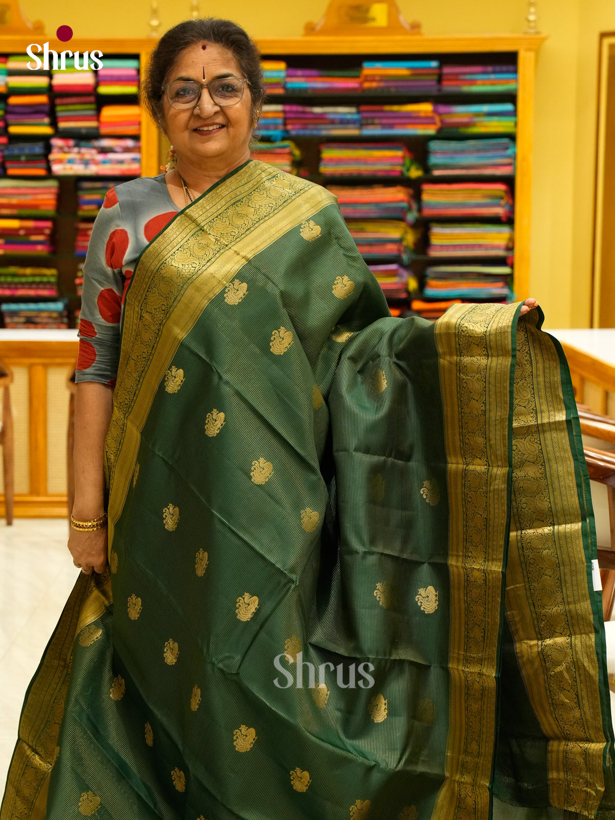 Kanchipuram-halfpure Saree - EH01082