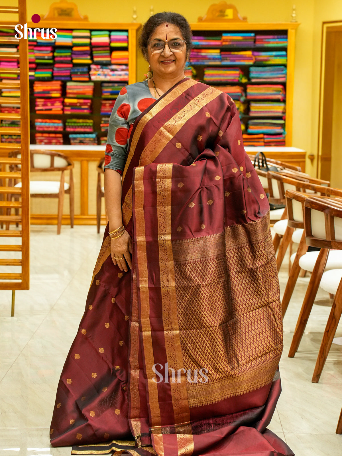 Kanchipuram-halfpure Saree - EH01088