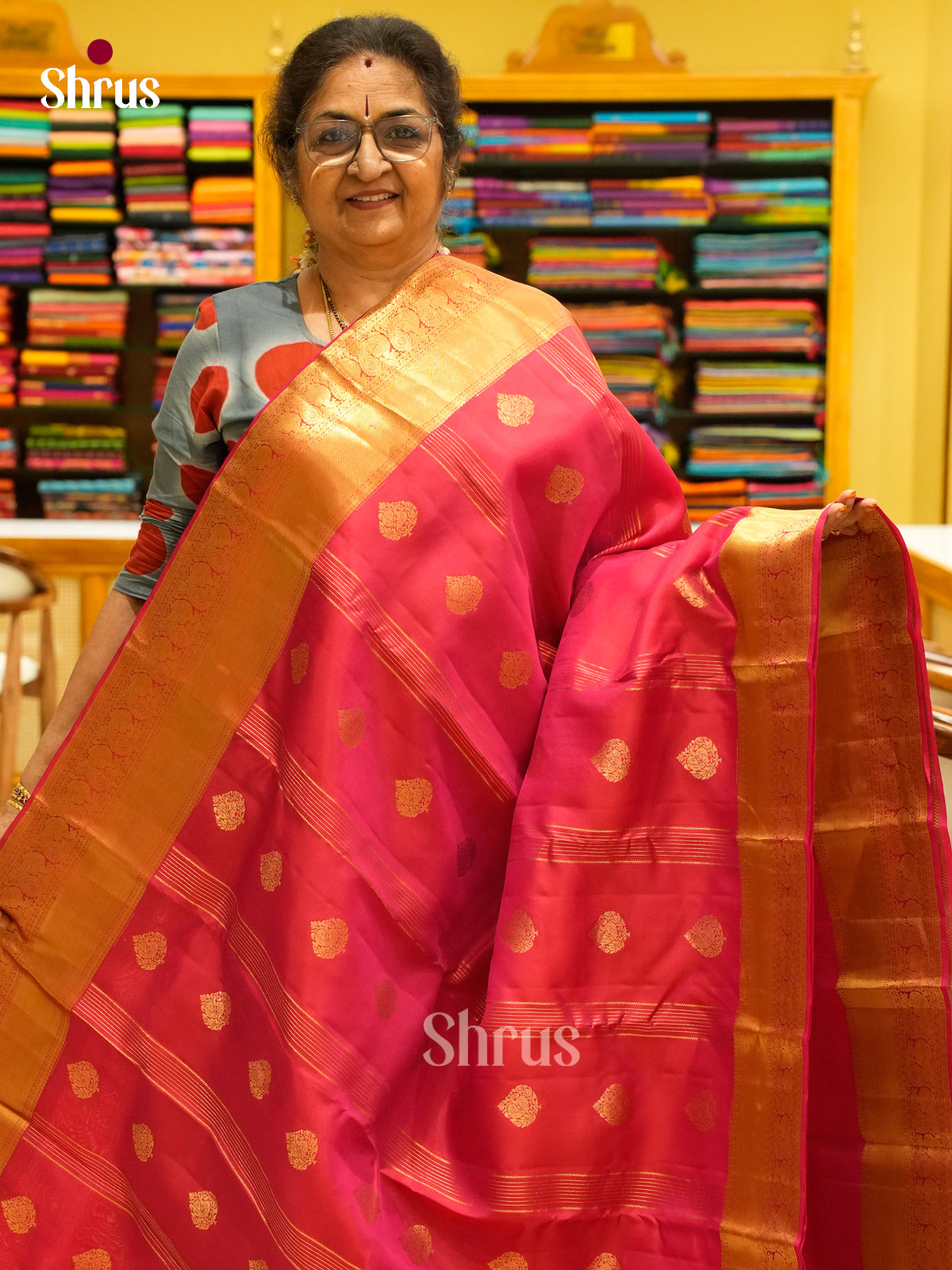 Kanchipuram-halfpure Saree - EH01090