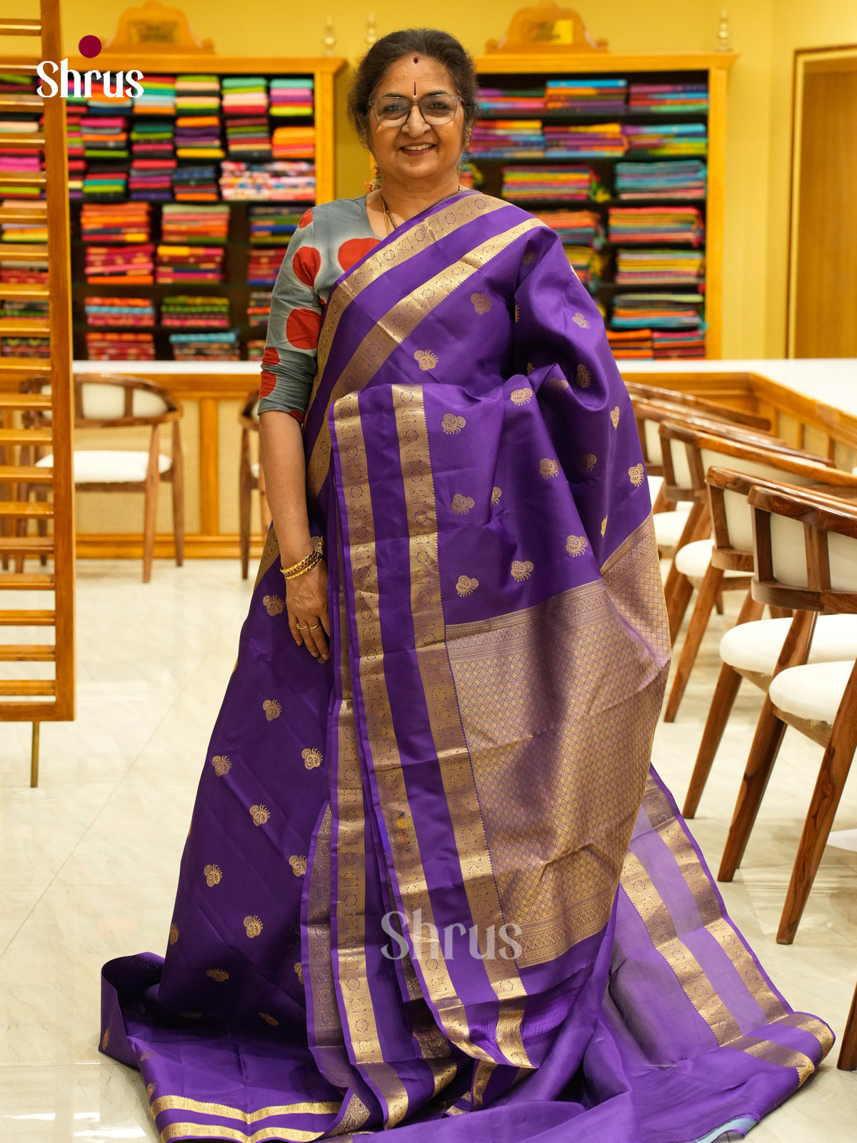 Kanchipuram-halfpure Saree - EH01091