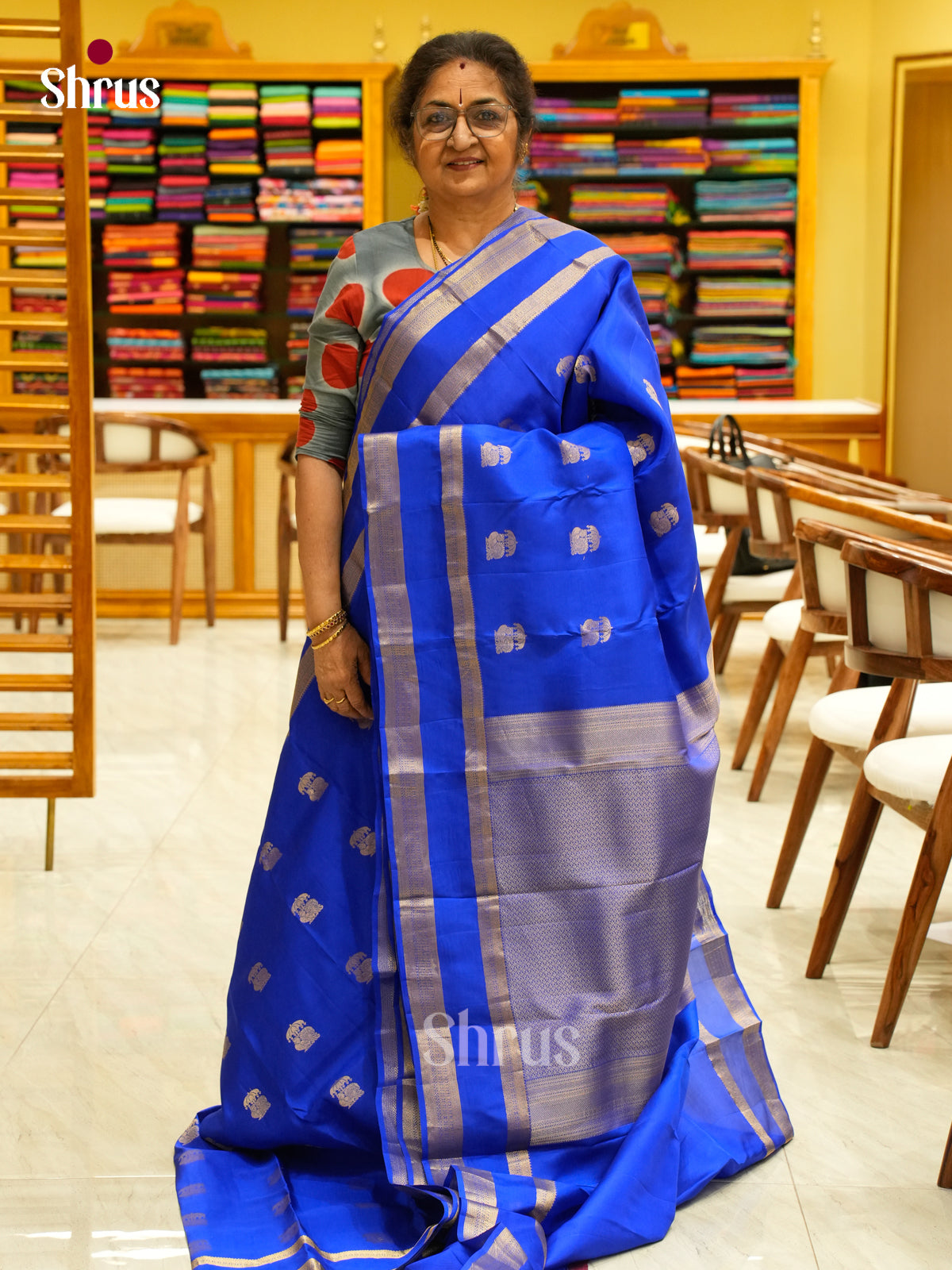 Kanchipuram-halfpure Saree - EH01092