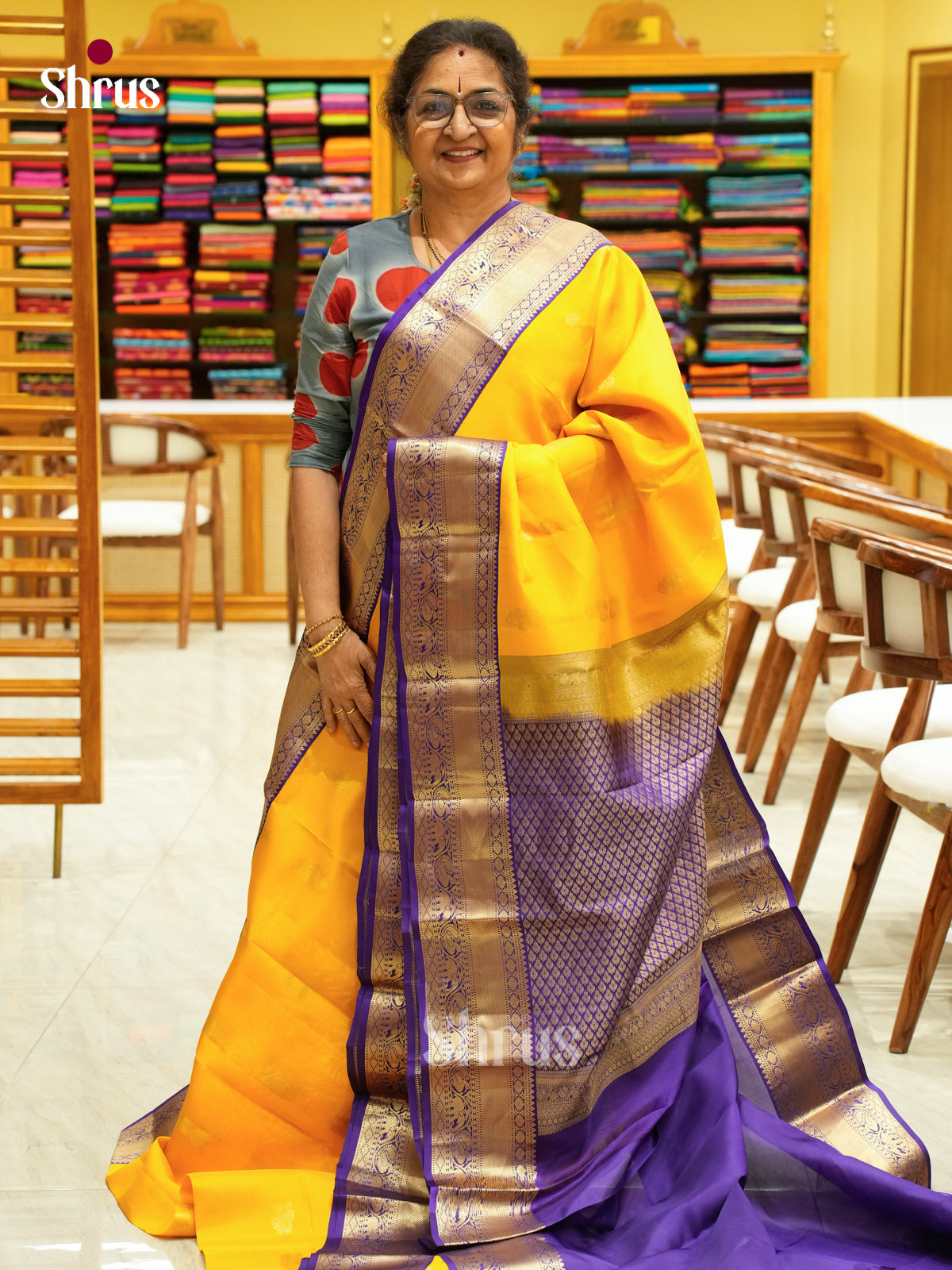 Kanchipuram-halfpure Saree - EH01093