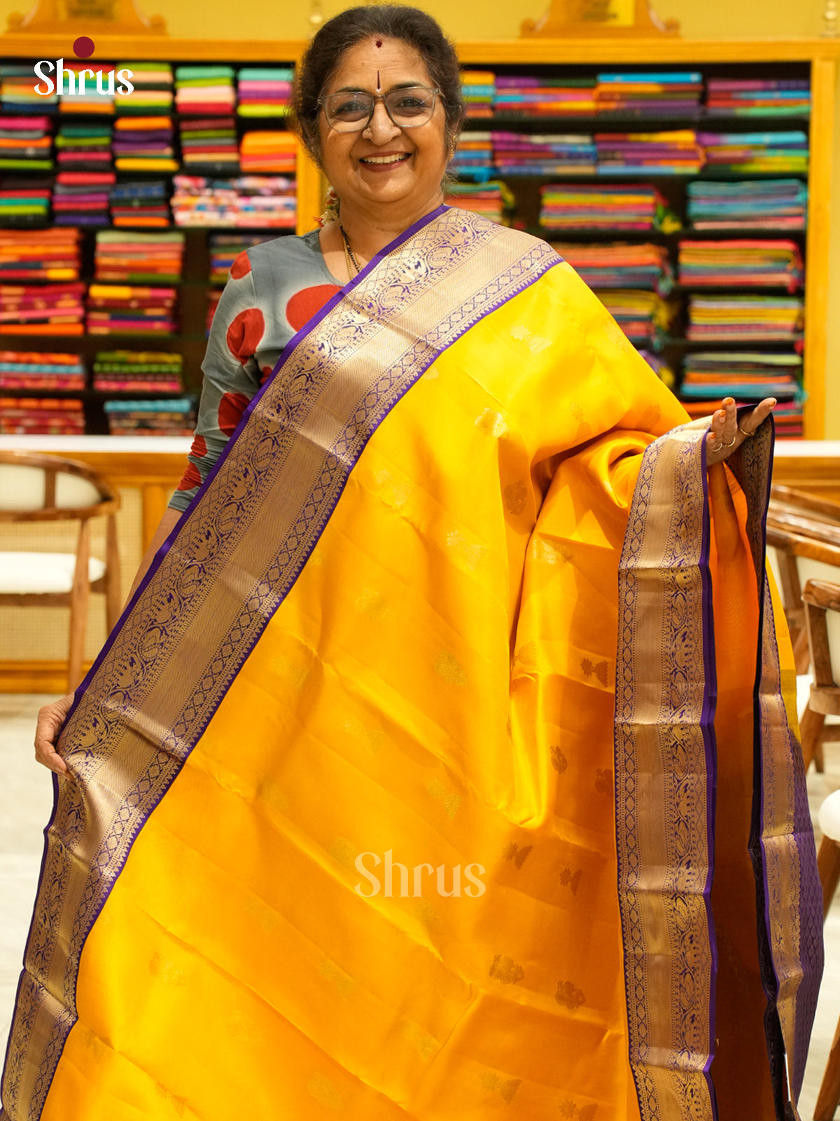 Kanchipuram-halfpure Saree - EH01093