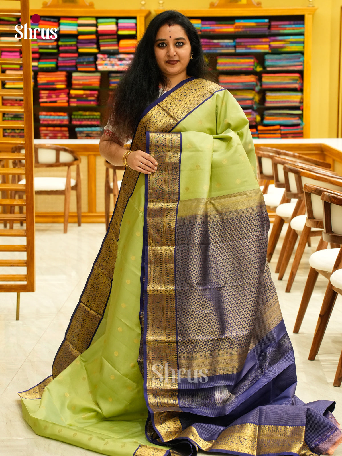 Kanchipuram-halfpure Saree - EH01097