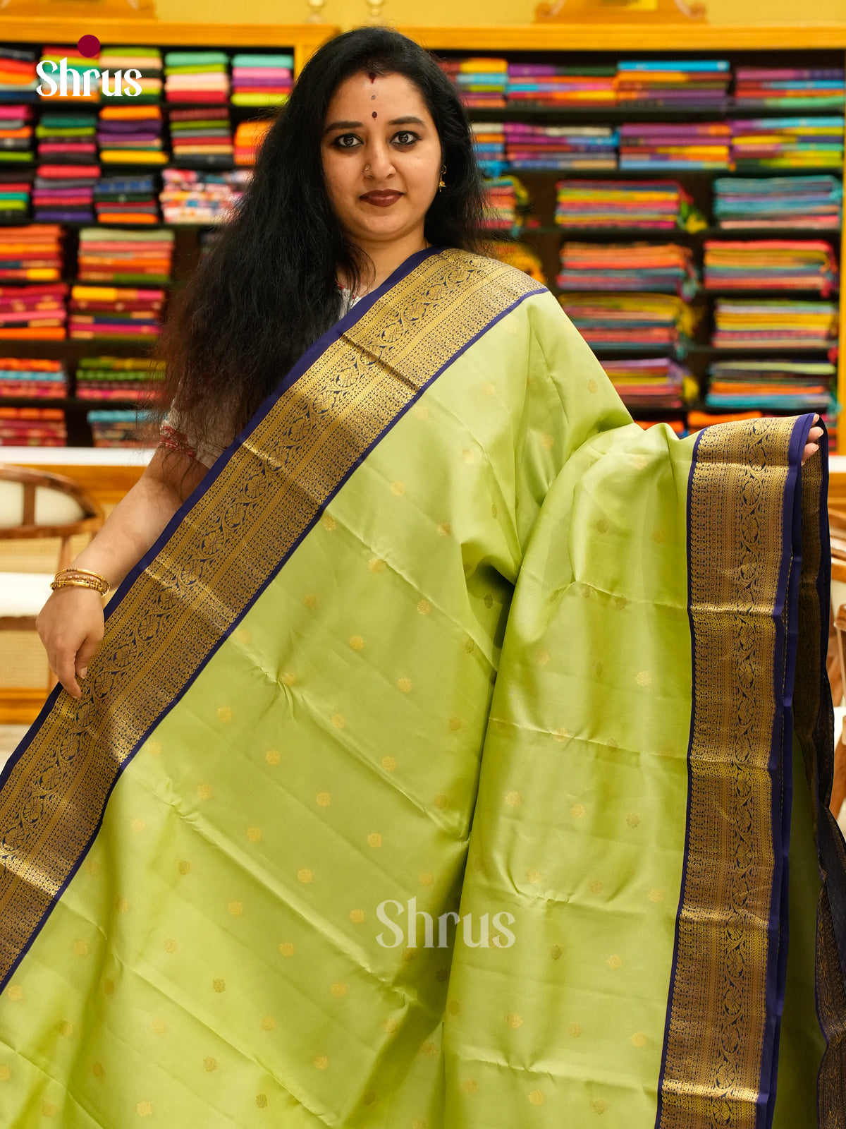 Kanchipuram-halfpure Saree - EH01097