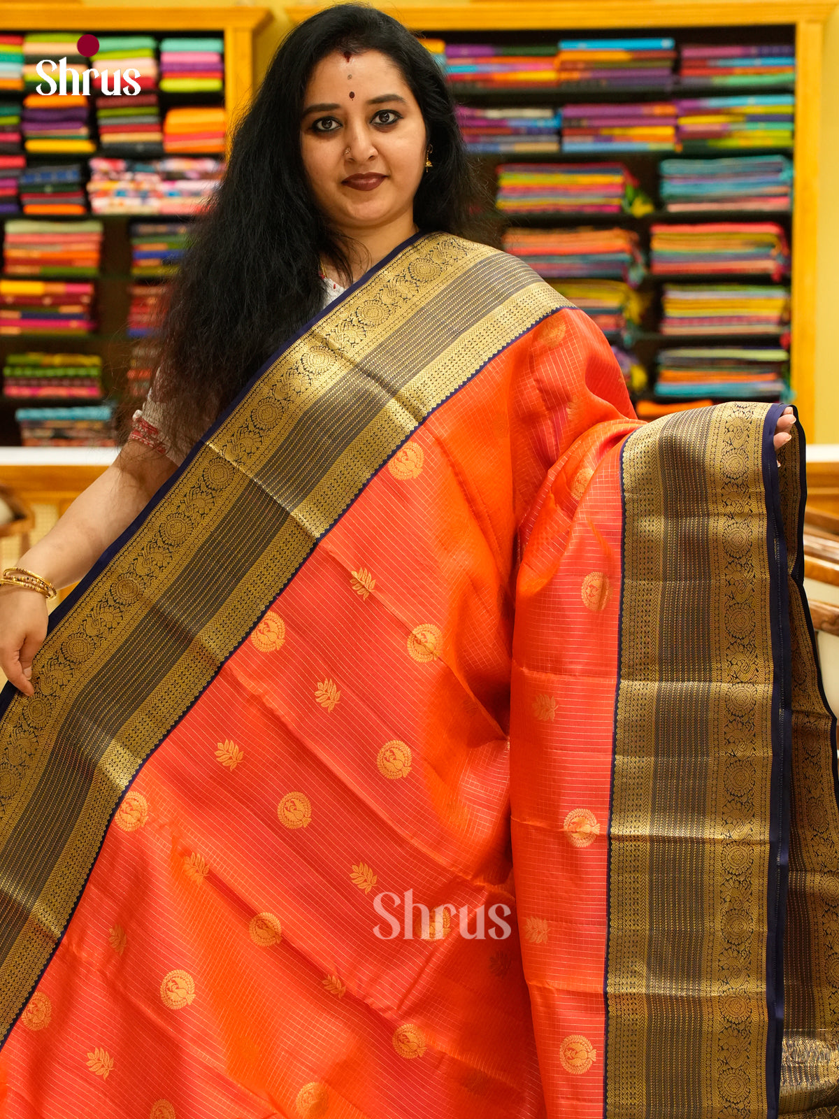 Kanchipuram-halfpure Saree - EH01099