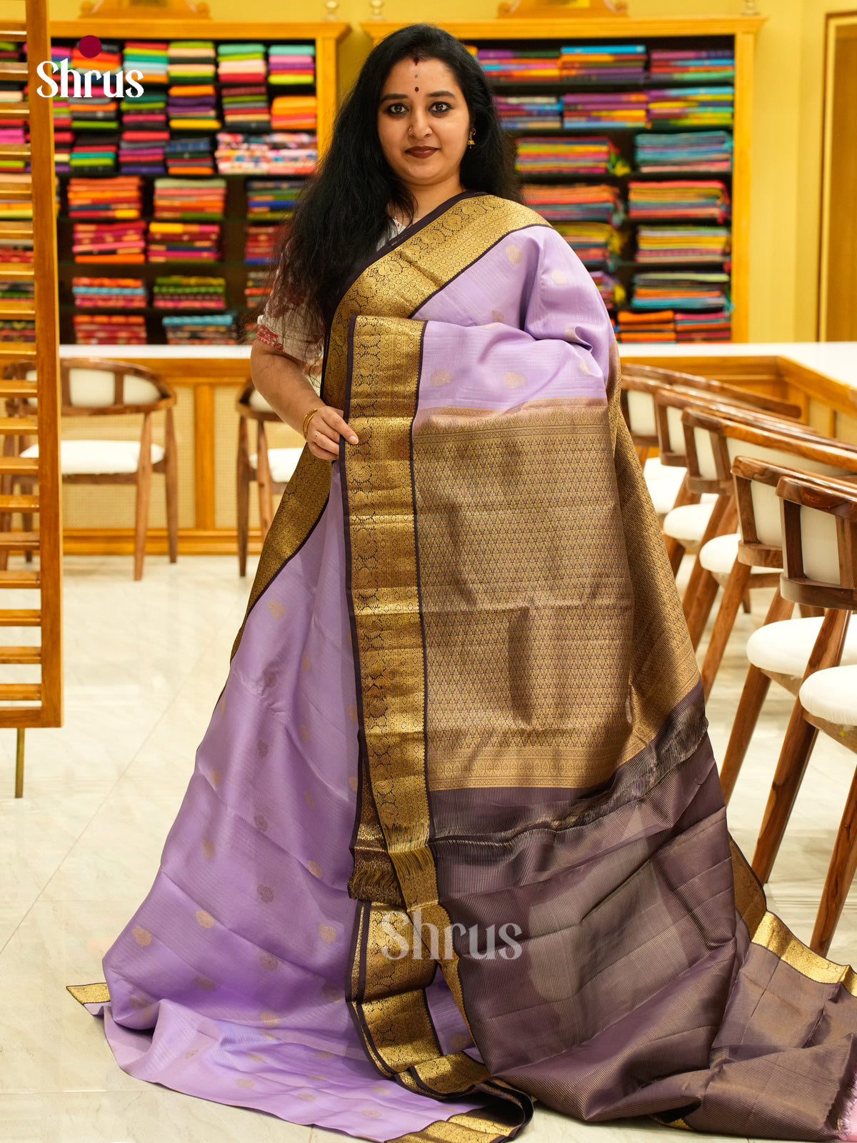 Kanchipuram-halfpure Saree - EH01100