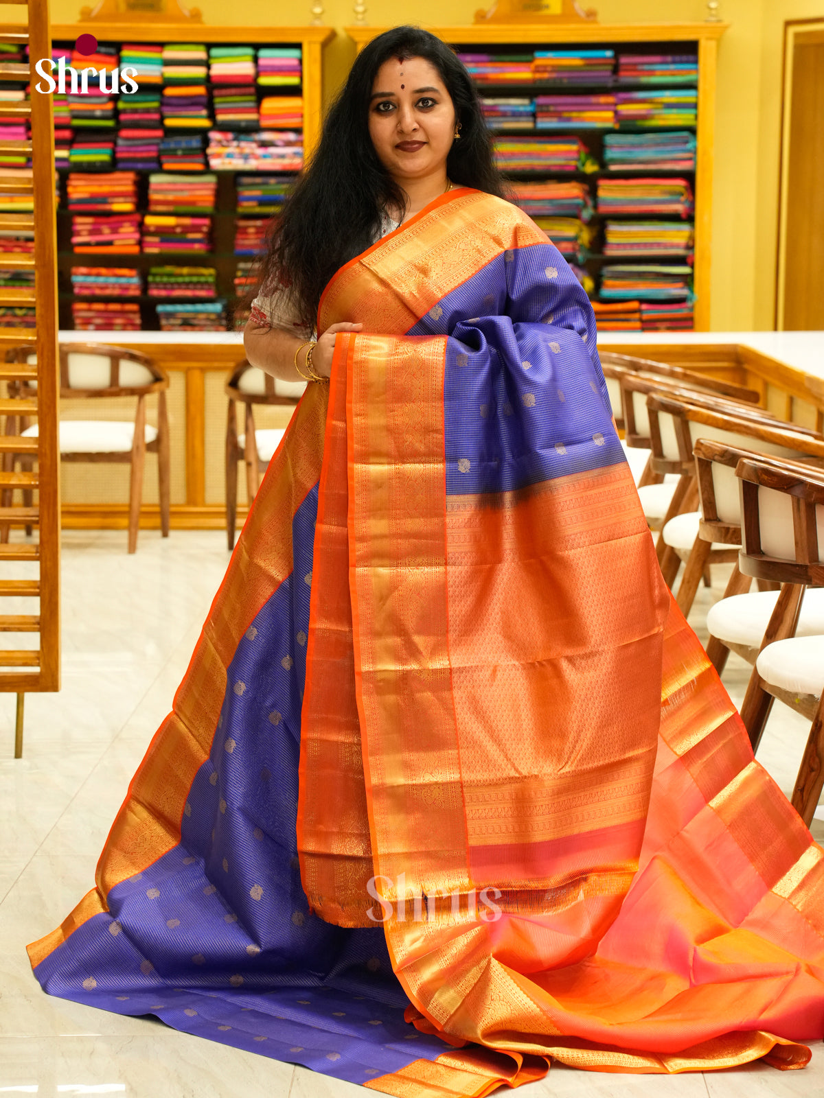 Kanchipuram-halfpure Saree - EH01101