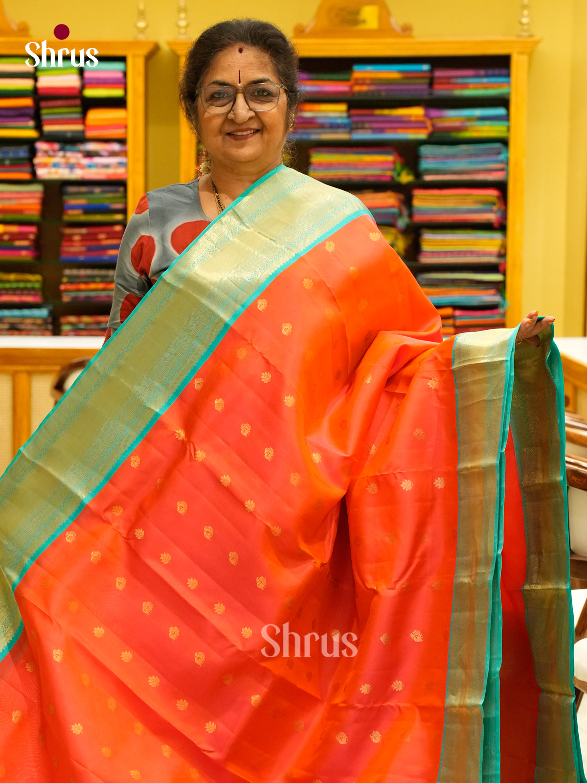 Kanchipuram-halfpure Saree - EH01107