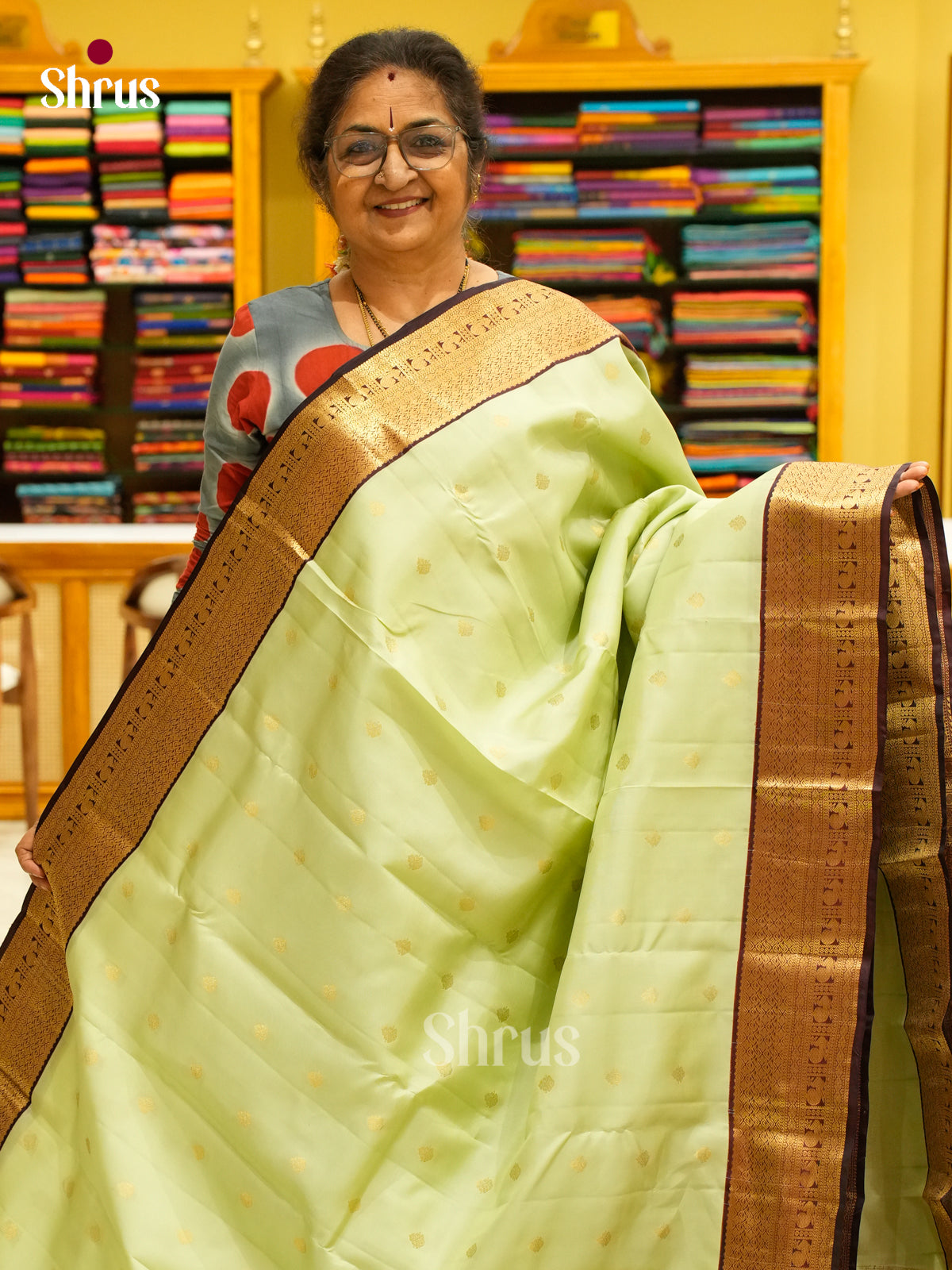 Kanchipuram-halfpure Saree - EH01113