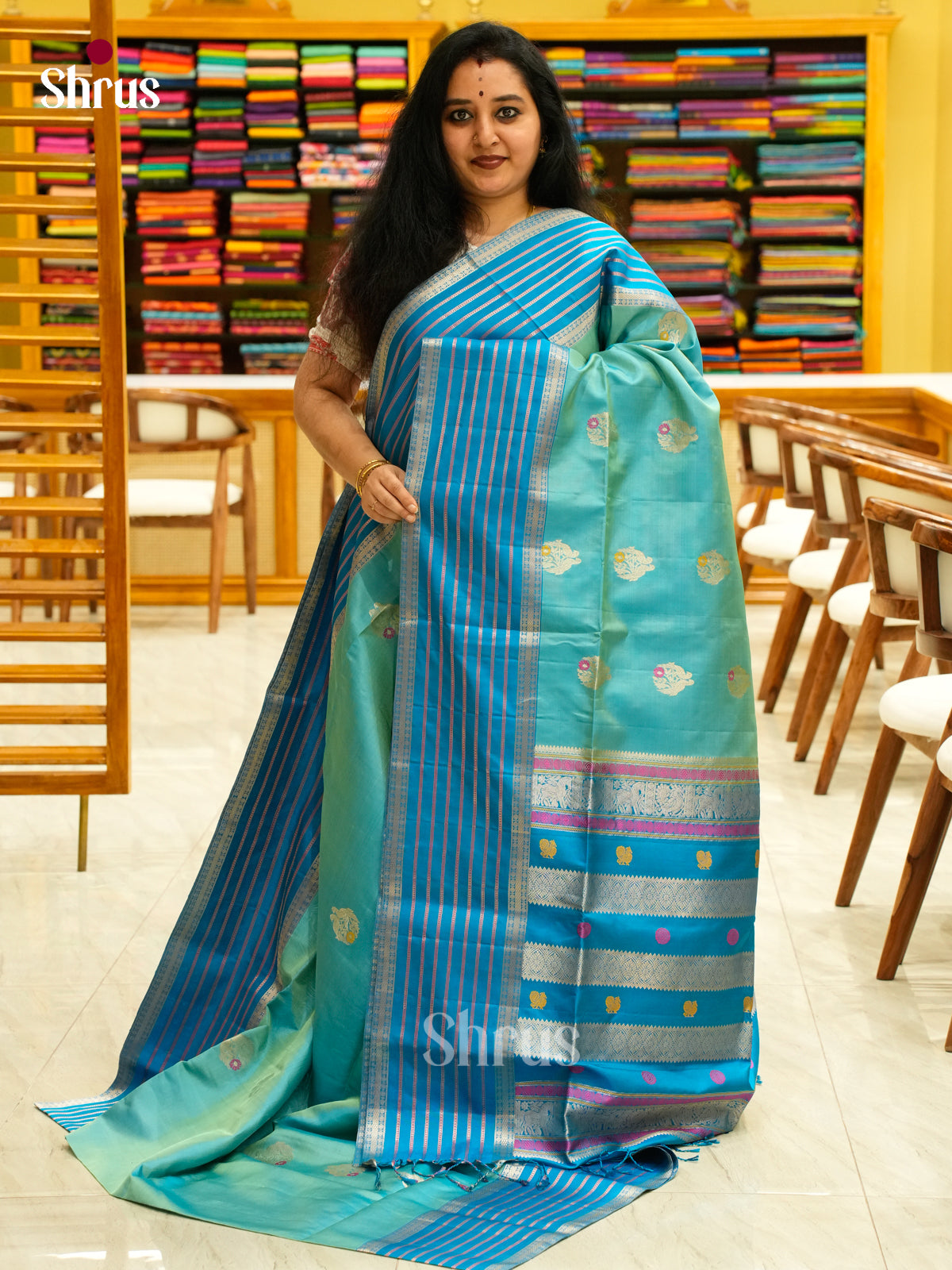 Soft Silk Saree - EH01145 - Shop on Shrus.com