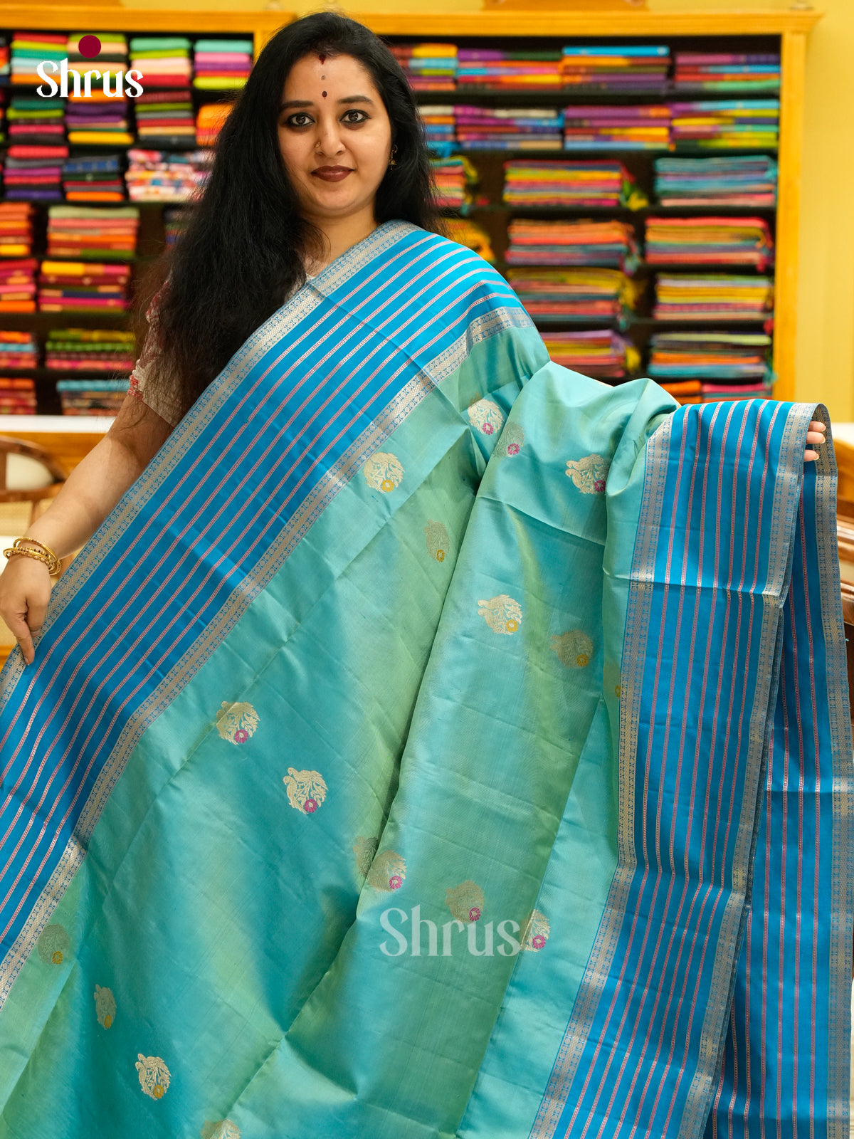 Soft Silk Saree - EH01145 - Shop on Shrus.com