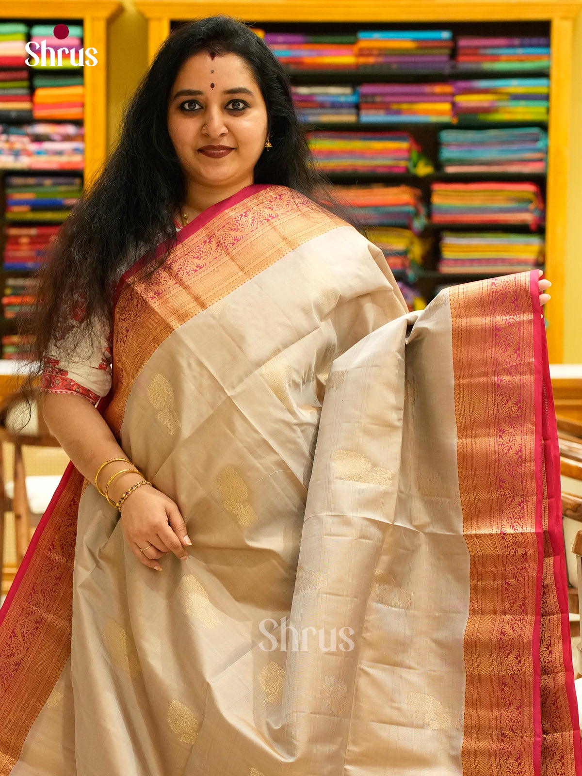Soft Silk Saree - EH01153 - Shop on Shrus.com