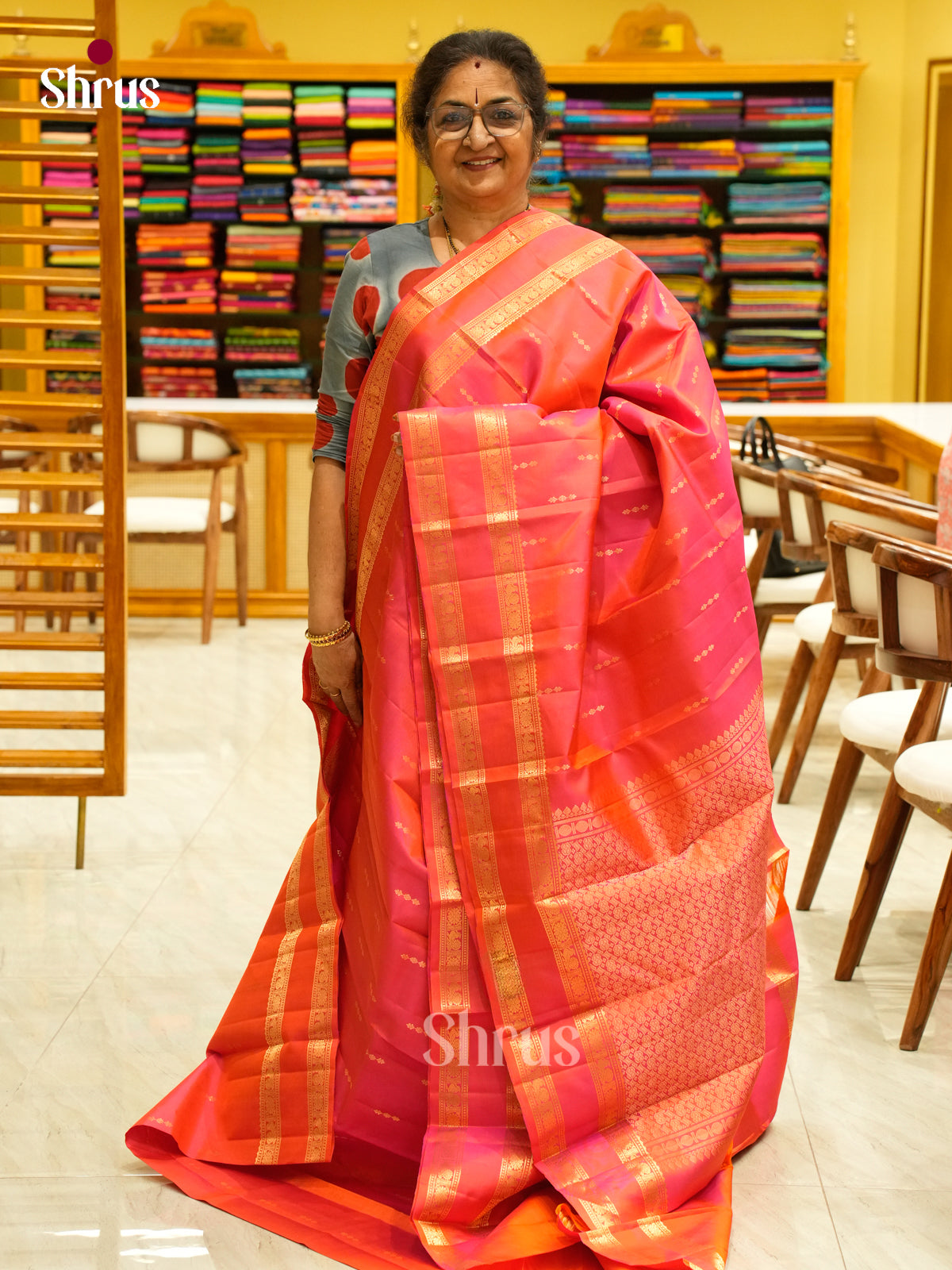 Kanchipuram silk Saree - EH01159