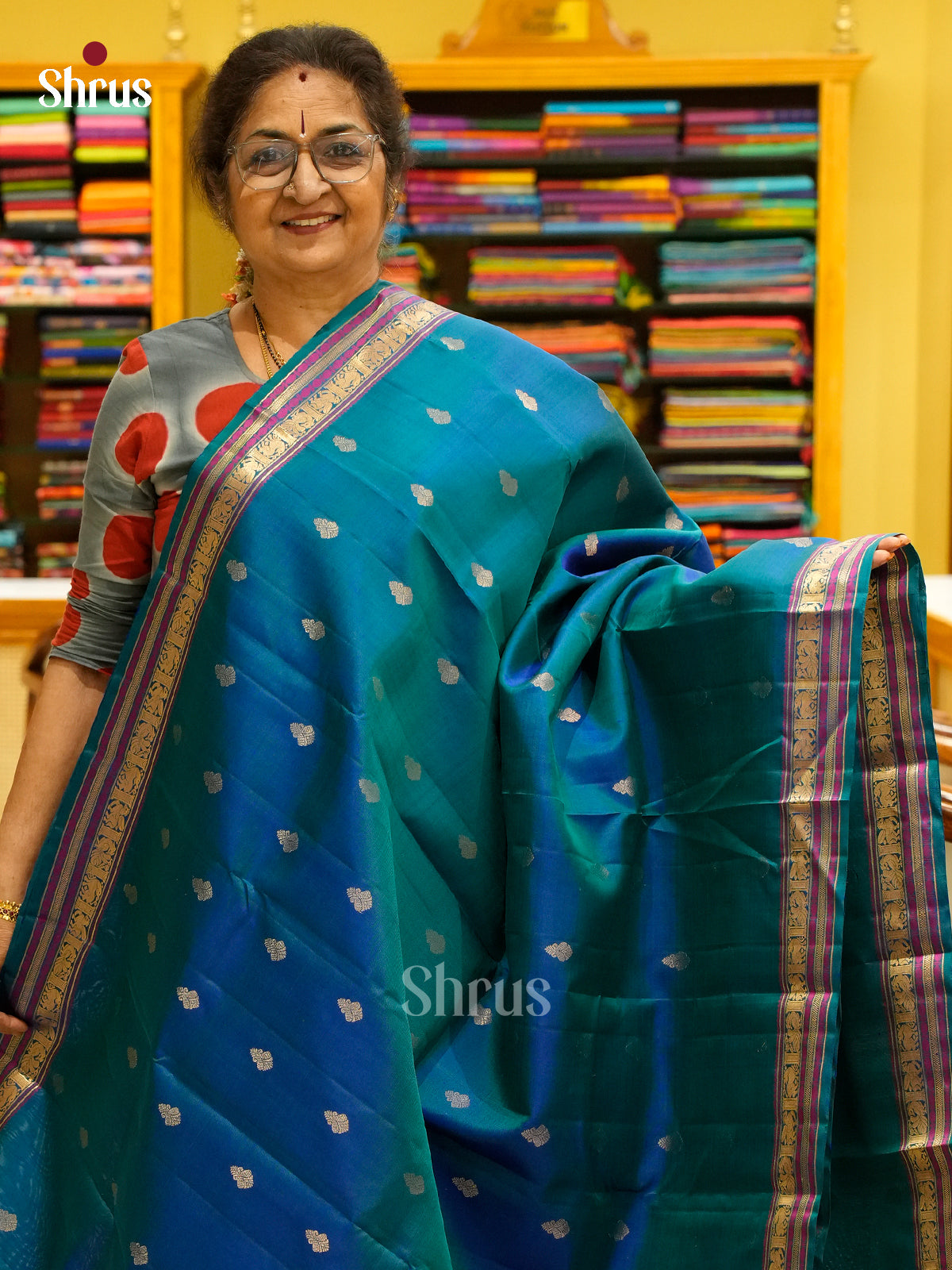 Kanchipuram silk Saree - EH01161