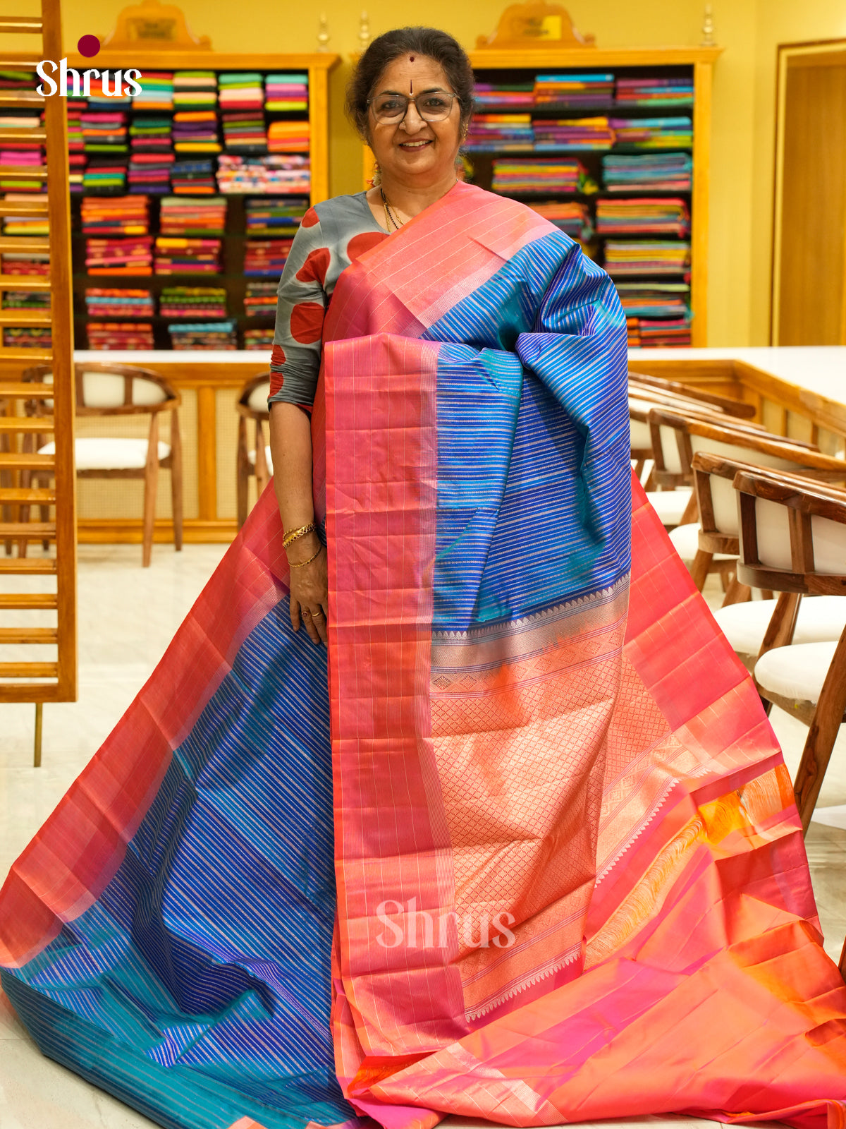 Kanchipuram Silk Saree - EH01166