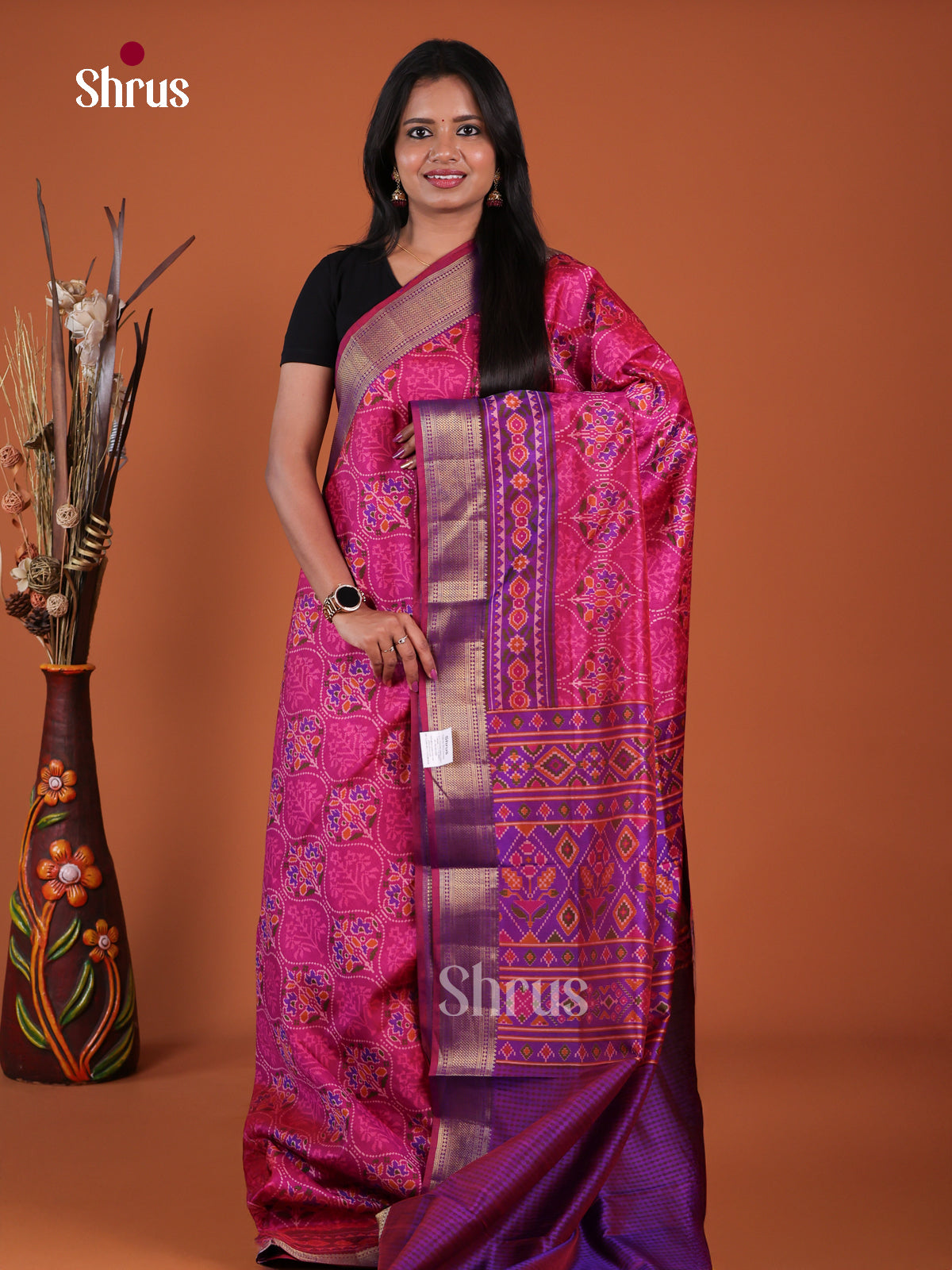Semi Patola Saree - EH04001