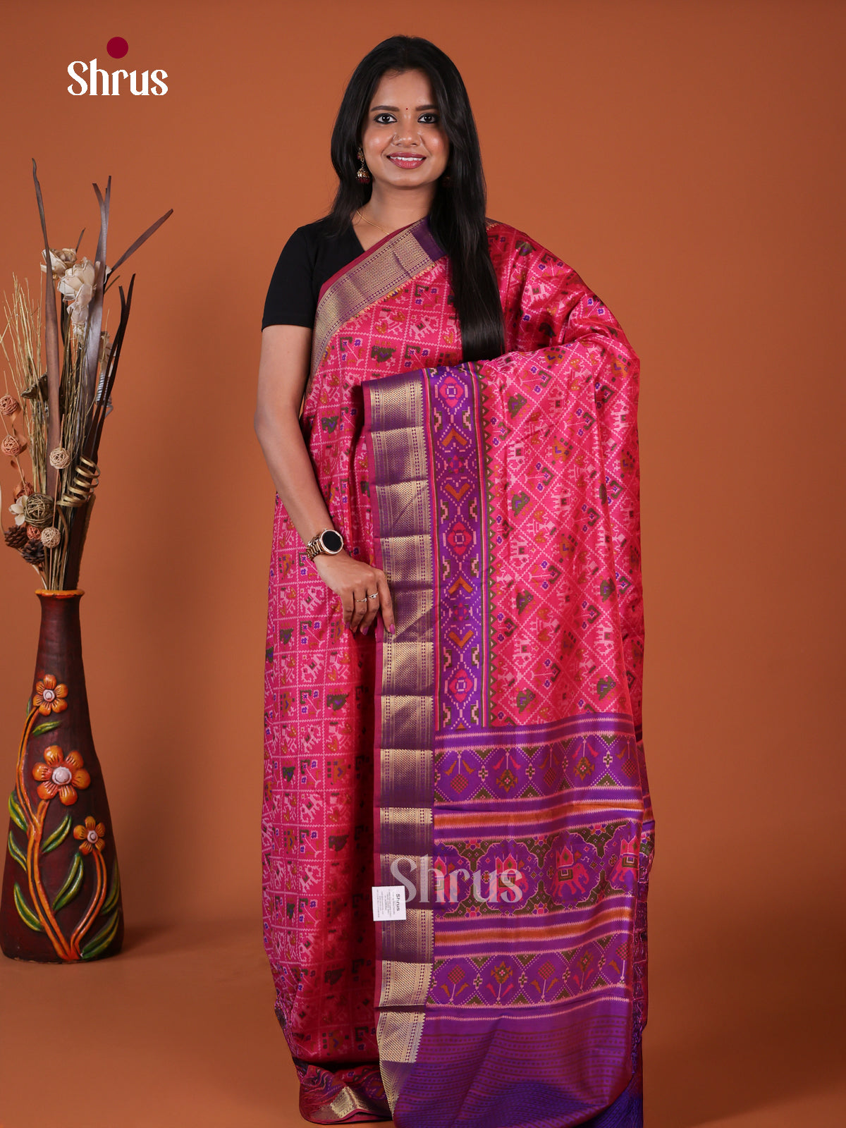 Semi Patola Saree - EH04003