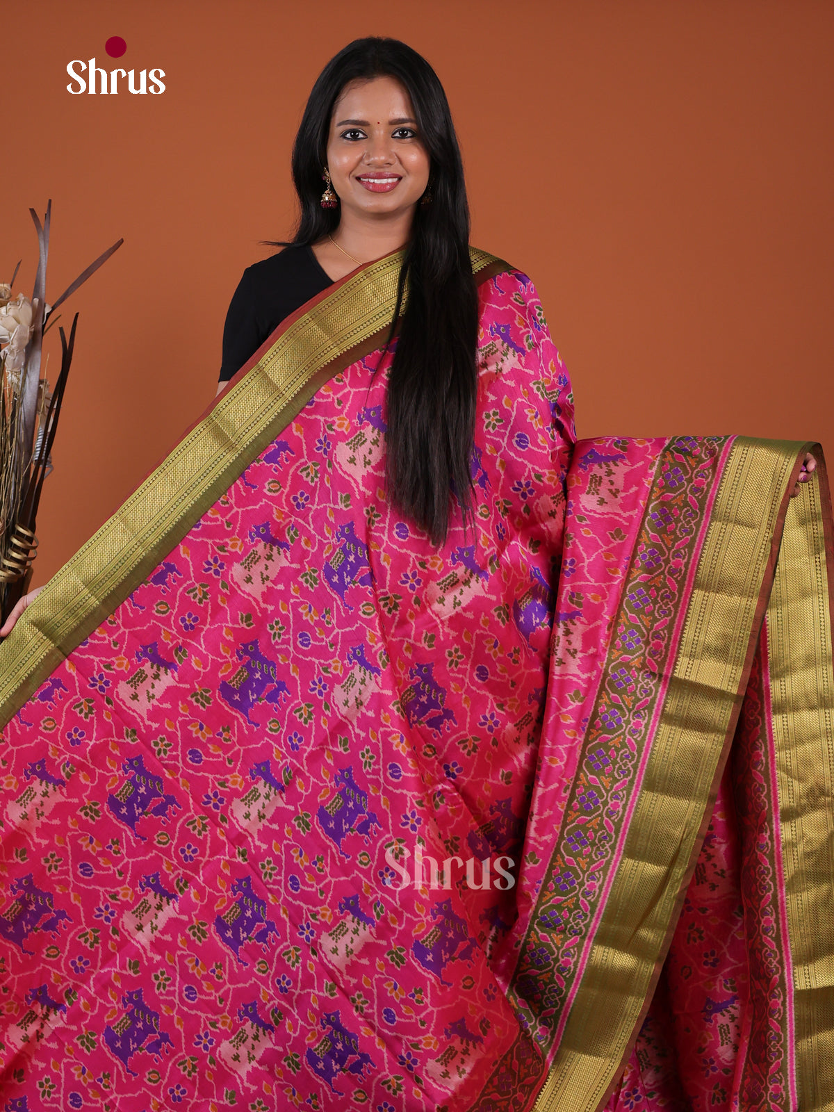 Semi Patola Saree - EH04007