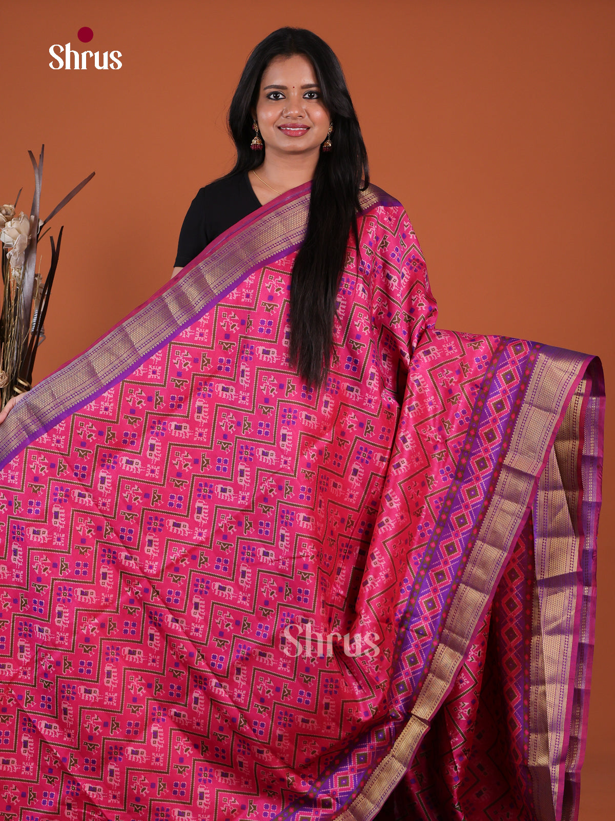 Semi Patola Saree - EH04009
